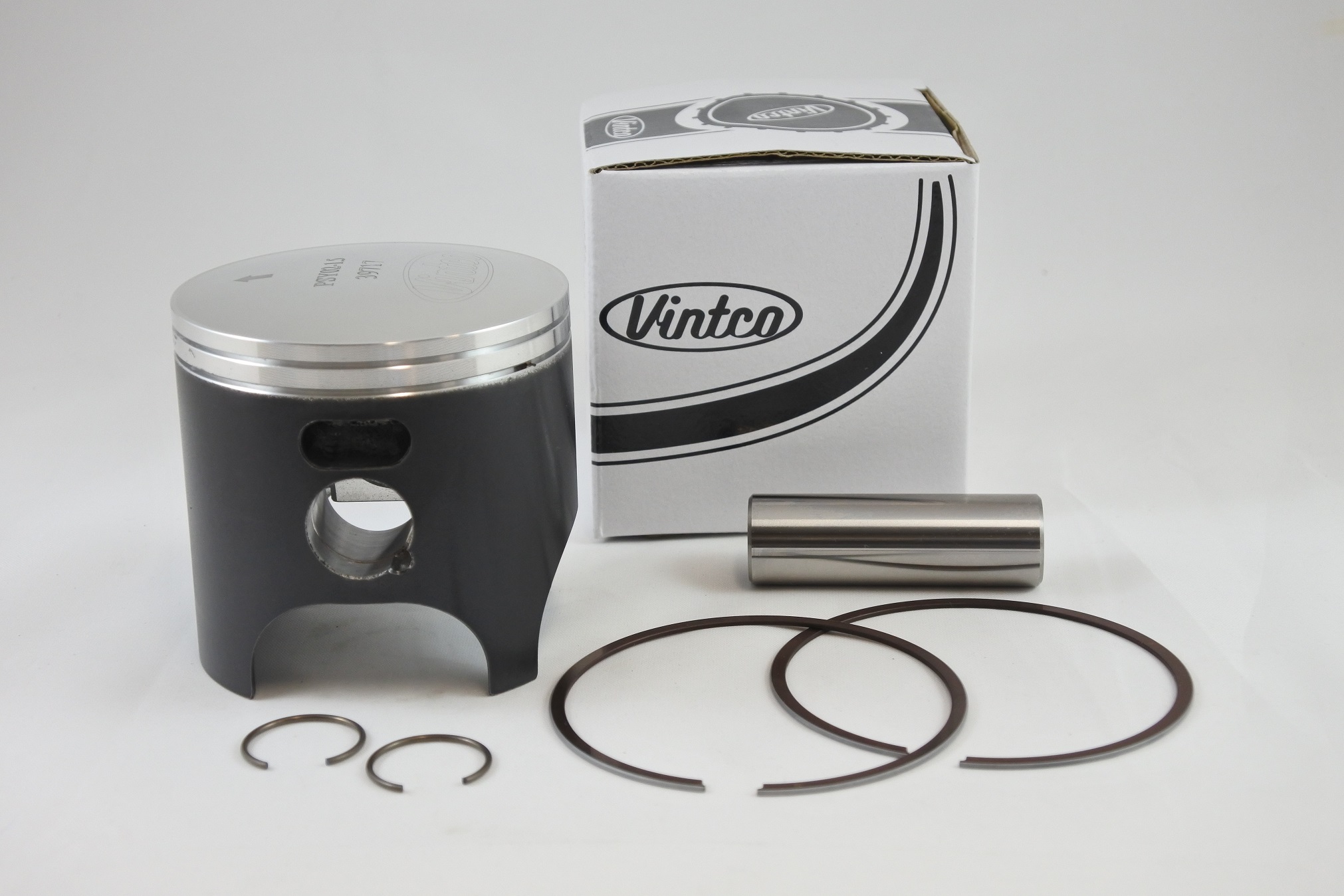 PISTON KIT 72-80 YAMAHA DT IT MX TY YZ 2 3 250 71.5mm 1.5mm OVER VINTCO PSY02-1.5 thumbnail 2