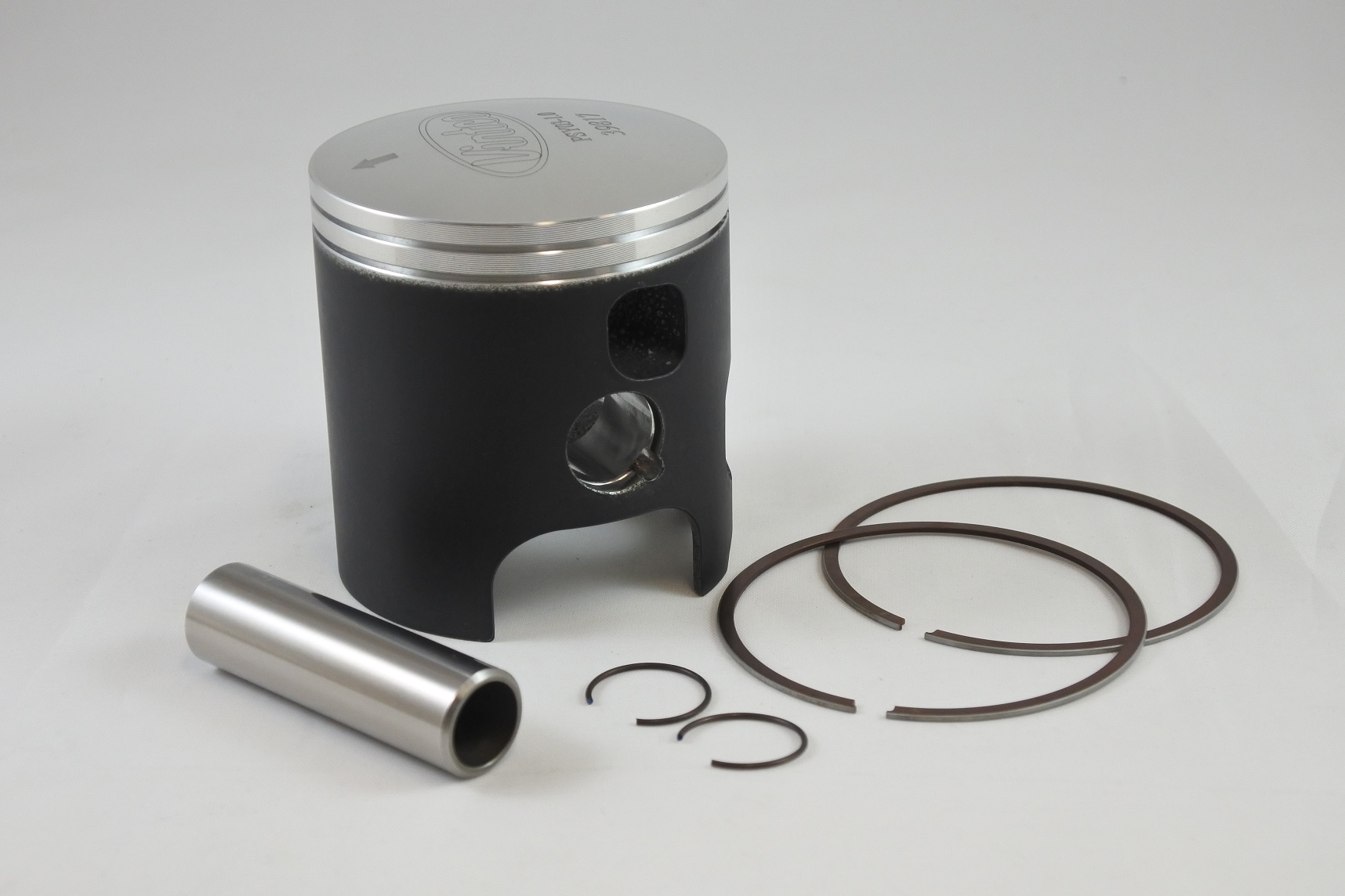 PISTON KIT 73-81 YAMAHA RD 350 400 65.0mm 1.0mm OVER VINTCO PSY03-1.0 image 1