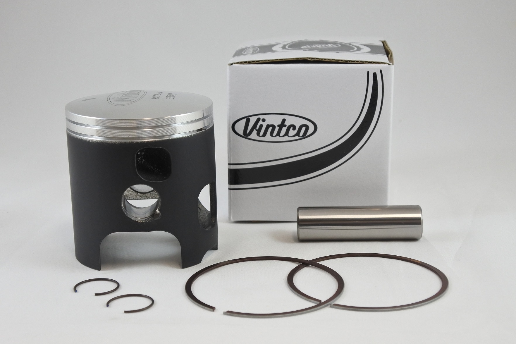 PISTON KIT 73-81 YAMAHA RD 350 400 65.0mm 1.0mm OVER VINTCO PSY03-1.0 thumbnail 2