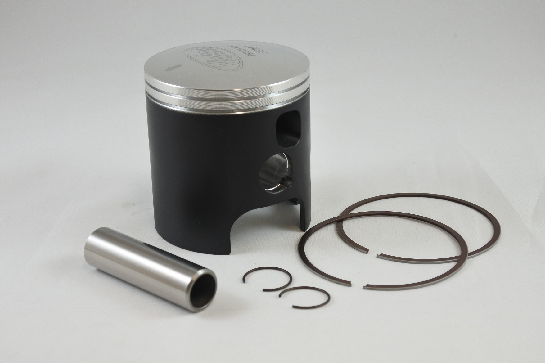 PISTON KIT 73-81 YAMAHA RD 350 400 65.5mm OVER VINTCO PSY03-1.5 image 1