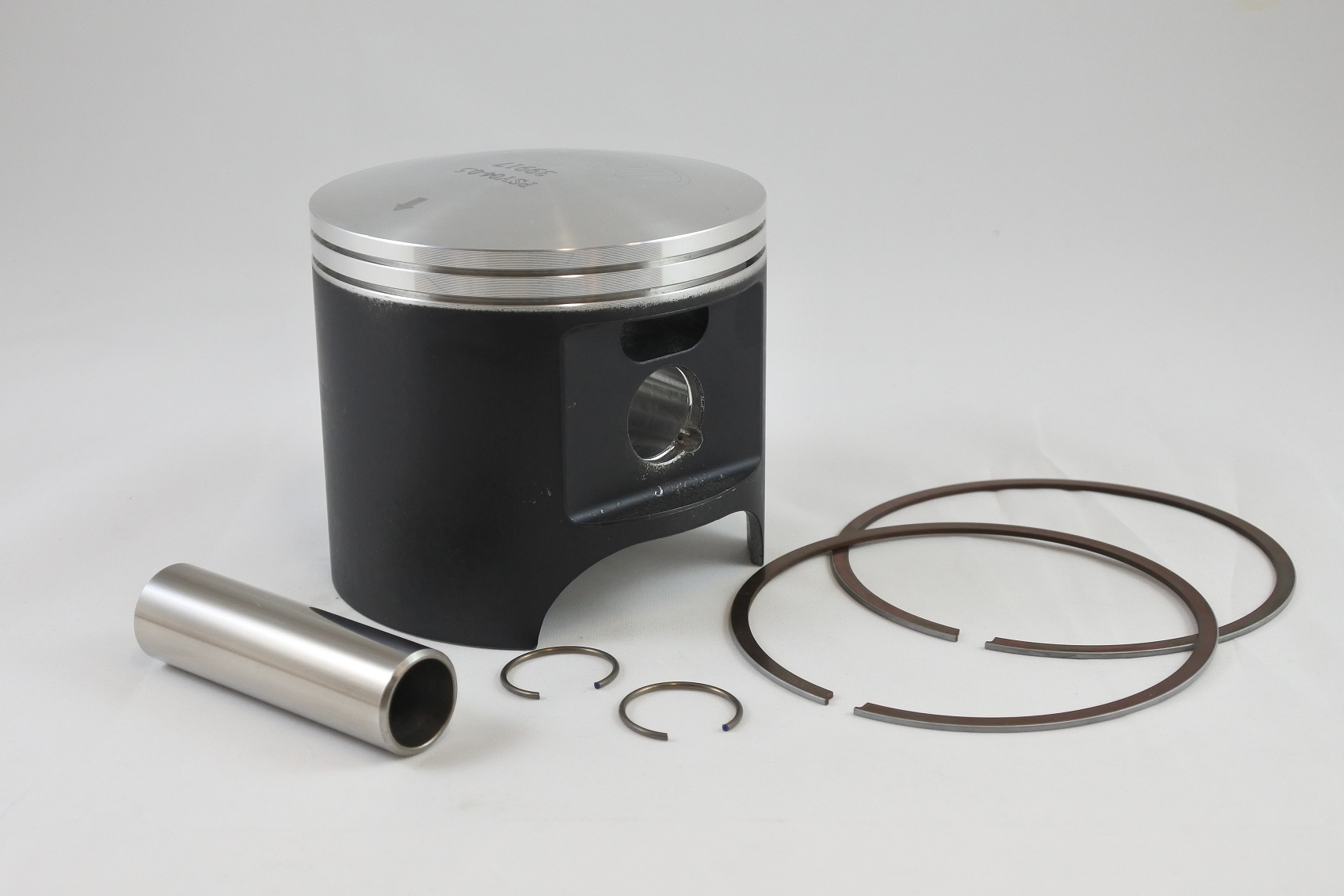 PISTON KIT 76-78 YAMAHA YZ IT 400 85.5mm 0.5mm OVER VINTCO PSY04-0.5 image 1