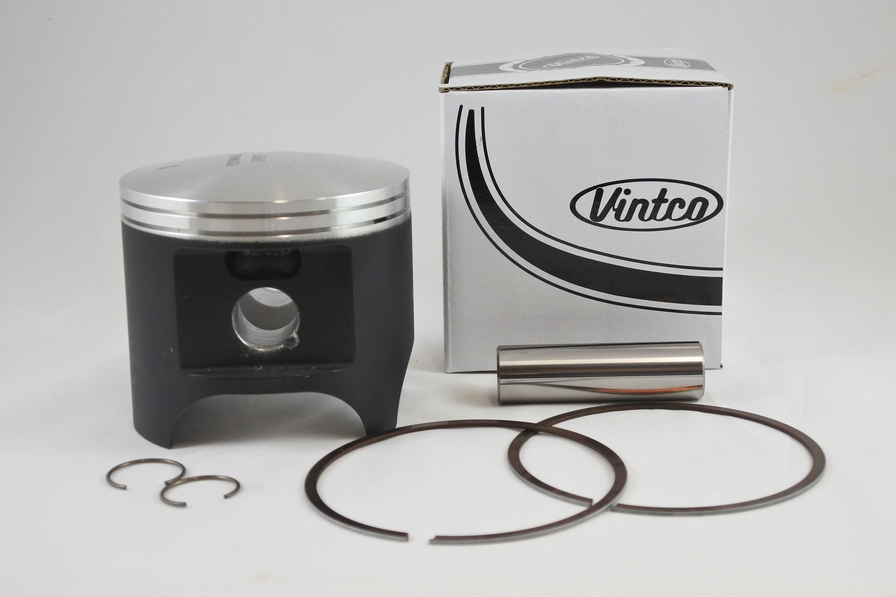 PISTON KIT 76-78 YAMAHA YZ IT 400 85.5mm 0.5mm OVER VINTCO PSY04-0.5 thumbnail 2