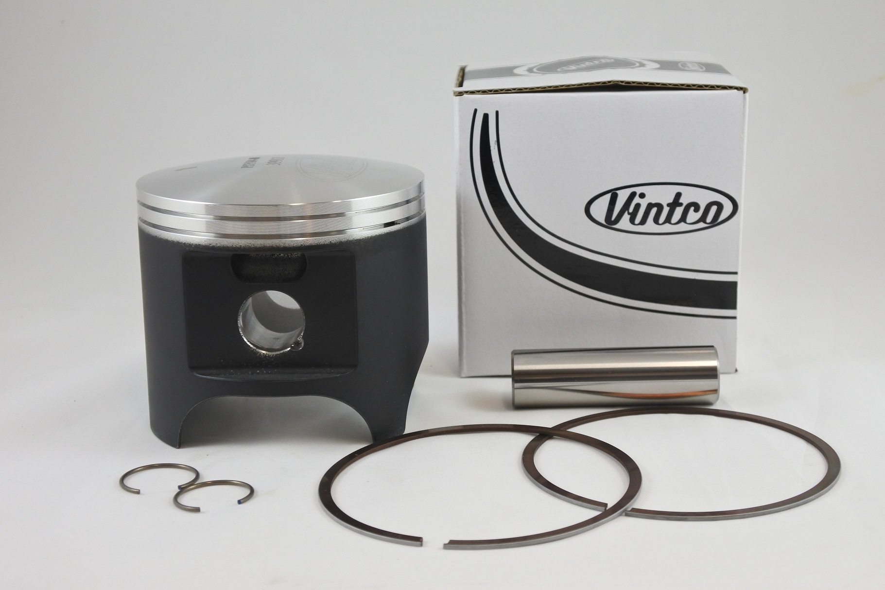 PISTON KIT 76-78 YAMAHA YZ IT 400 85.0mm STANDARD VINTCO PSY04-00 thumbnail 2