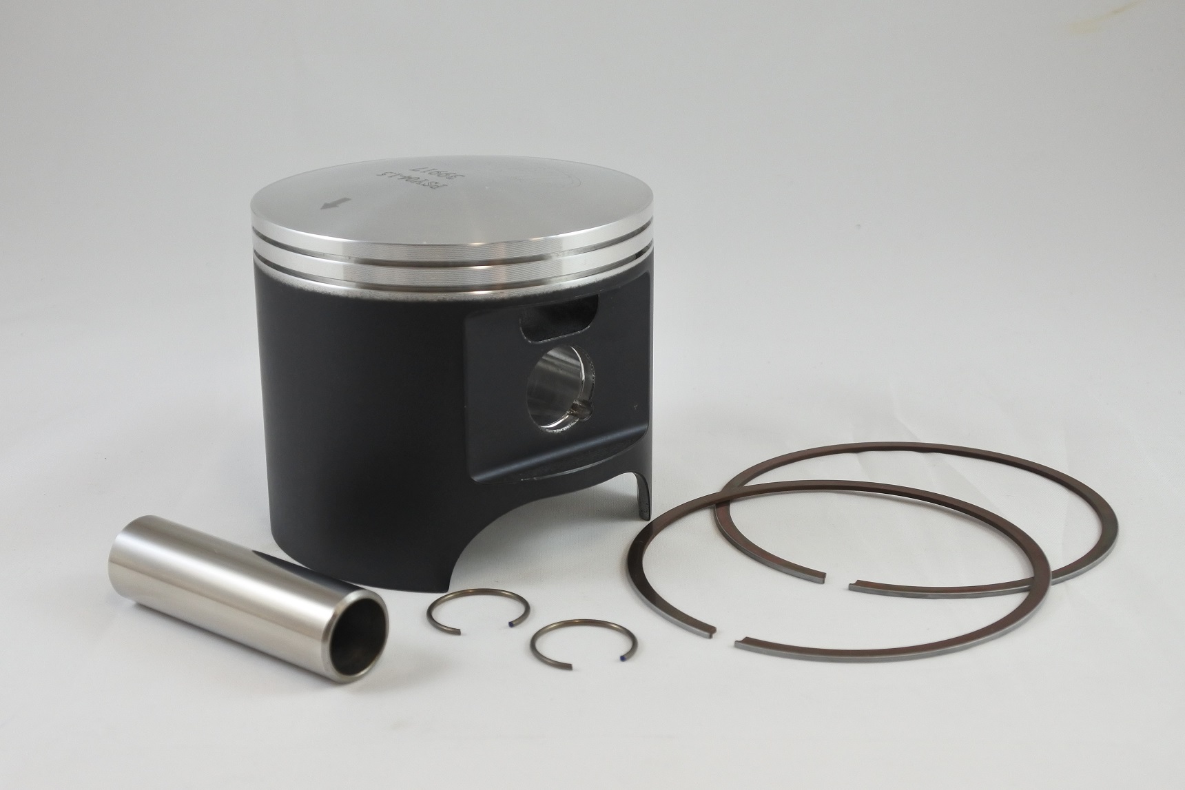 PISTON KIT 76-78 YAMAHA YZ IT 400 86.5mm 1.5mm OVER VINTCO PSY04-1.5 image 1