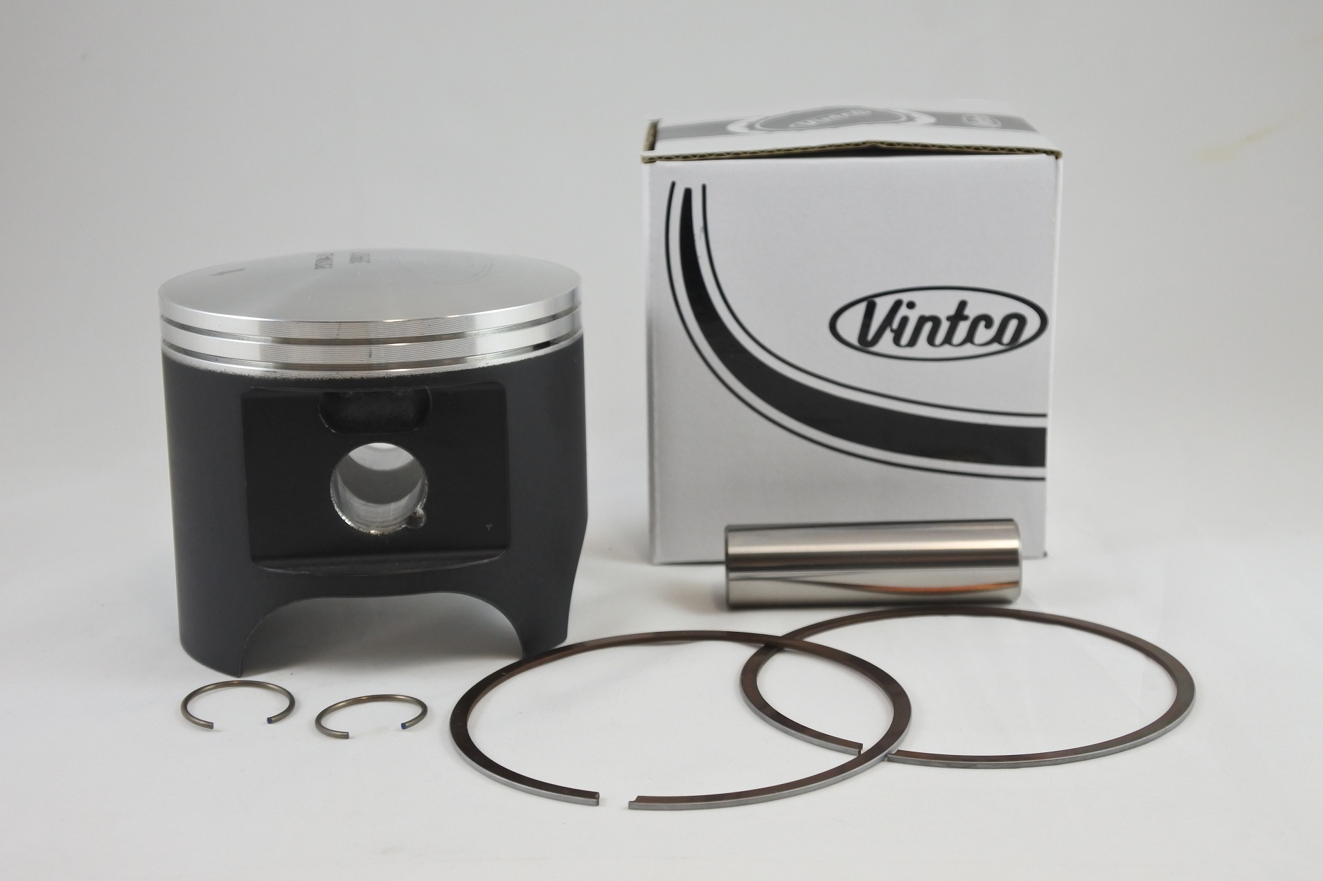 PISTON KIT 76-78 YAMAHA YZ IT 400 86.5mm 1.5mm OVER VINTCO PSY04-1.5 thumbnail 2