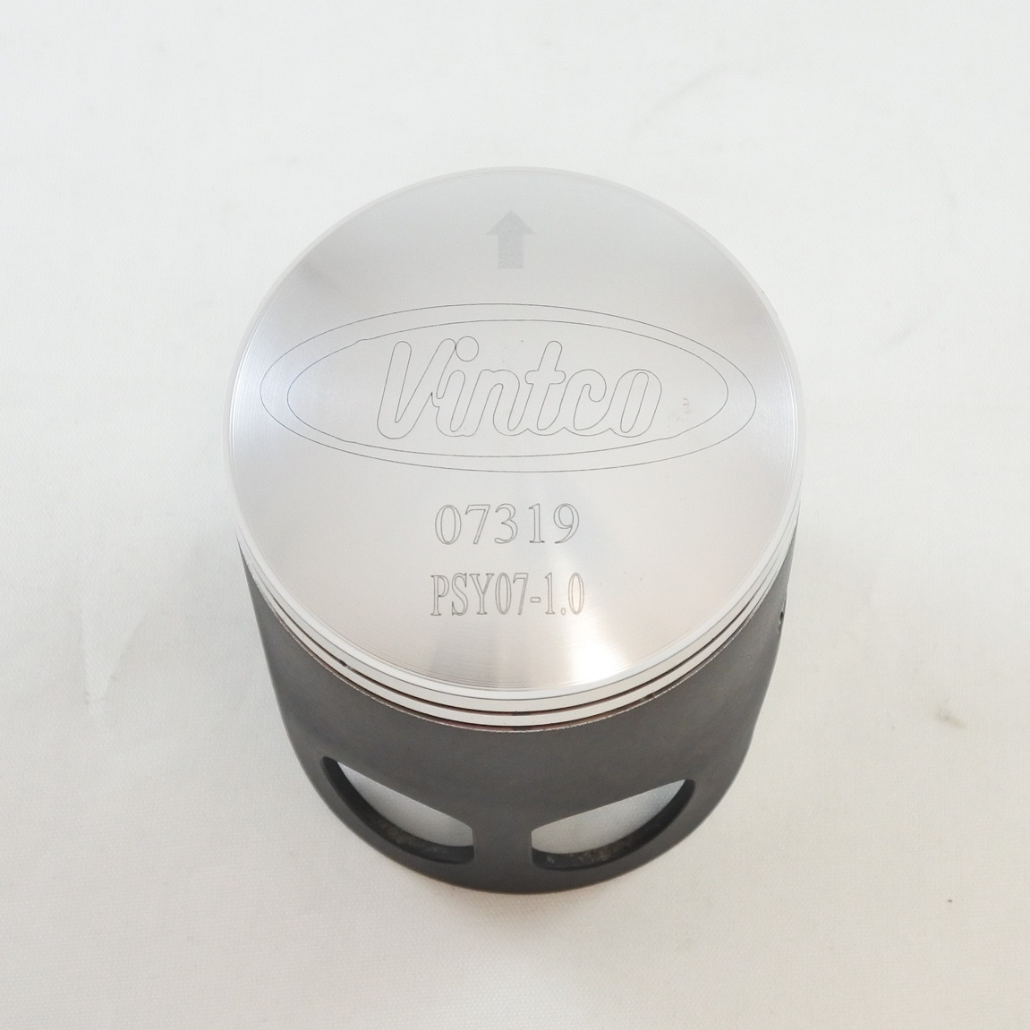 PISTON KIT 74-81 YAMAHA DT 125 57.0mm 1.0mm OVER VINTCO PSY07-1.0 thumbnail 4
