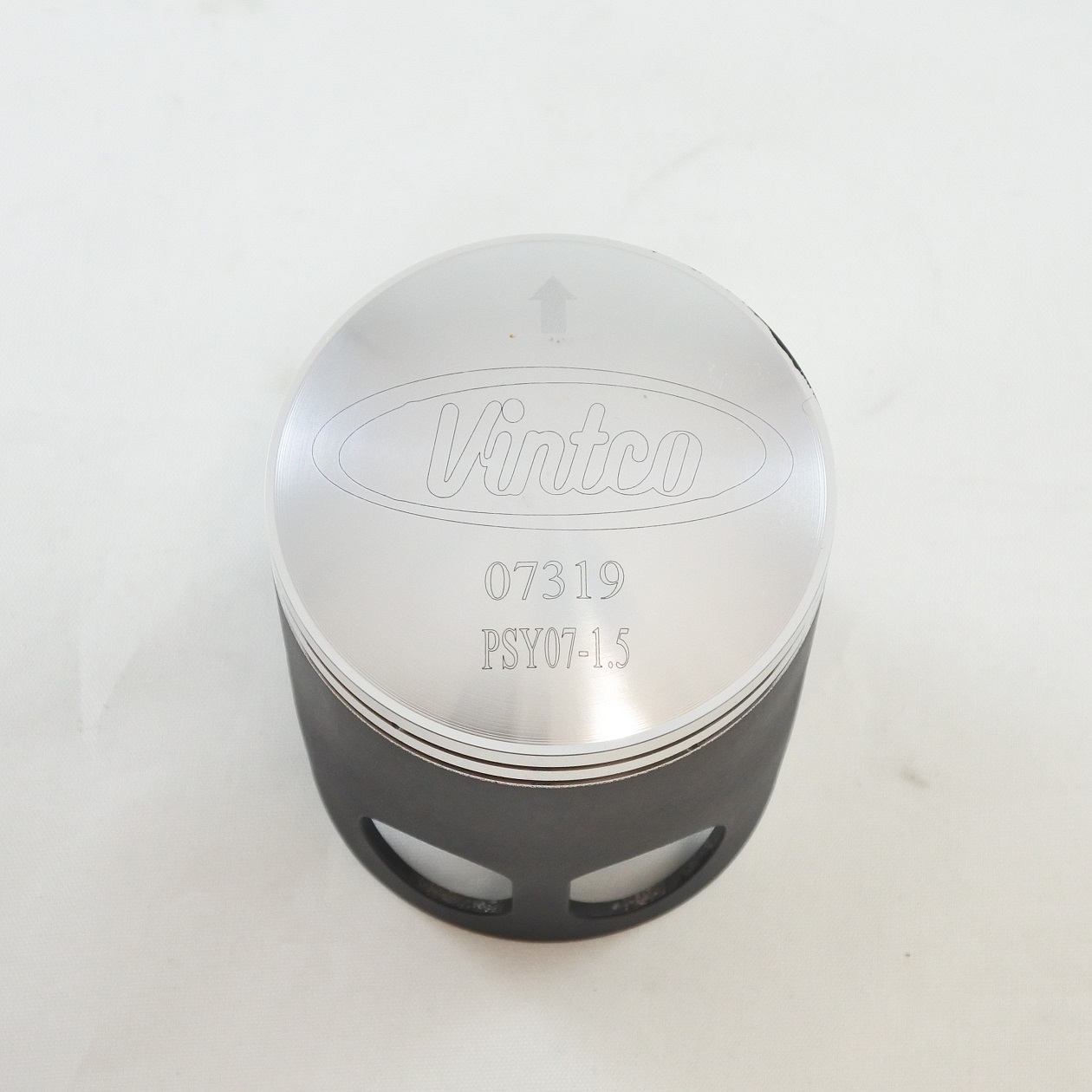 PISTON KIT 74-81 YAMAHA DT 125 57.5mm 1.5mm OVER VINTCO PSY07-1.5 thumbnail 4