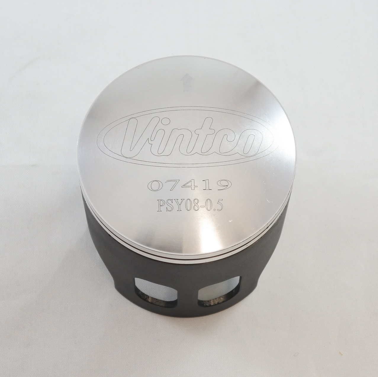 PISTON KIT 76-81 YAMAHA YZ IT 175 66.5mm 0.5mm OVER VINTCO PSY08-0.5 thumbnail 4
