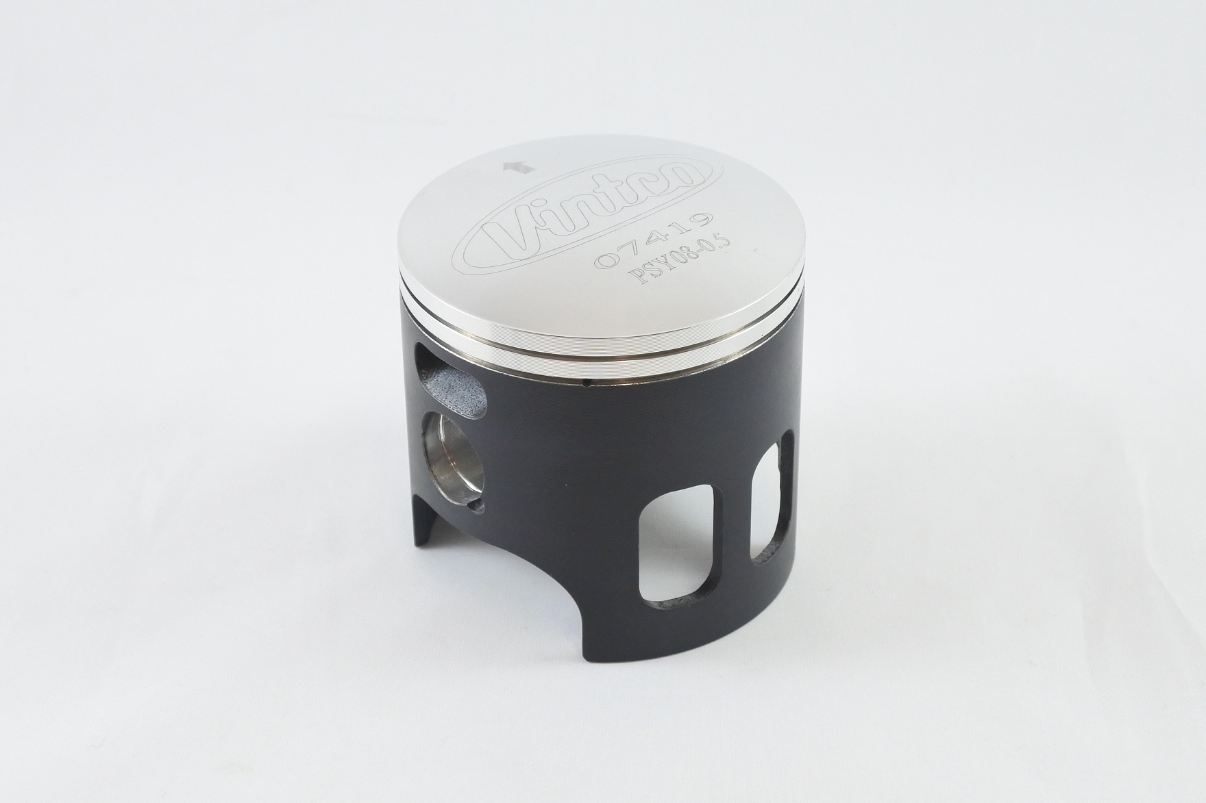 PISTON KIT 76-81 YAMAHA YZ IT 175 66.5mm 0.5mm OVER VINTCO PSY08-0.5 thumbnail 5