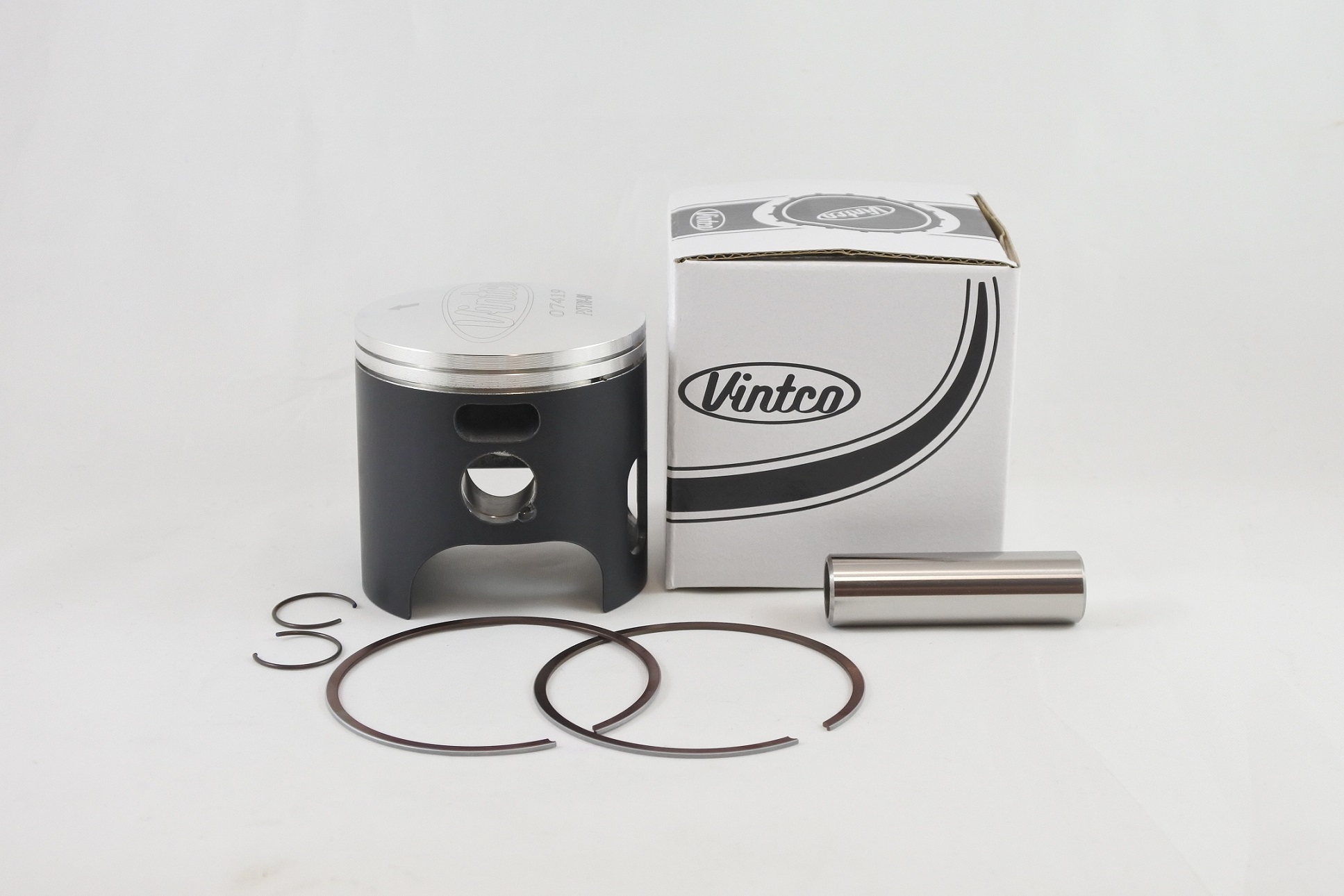 PISTON KIT 76-81 YAMAHA YZ IT 175 66.0mm STANDARD VINTCO PSY08-00 thumbnail 2