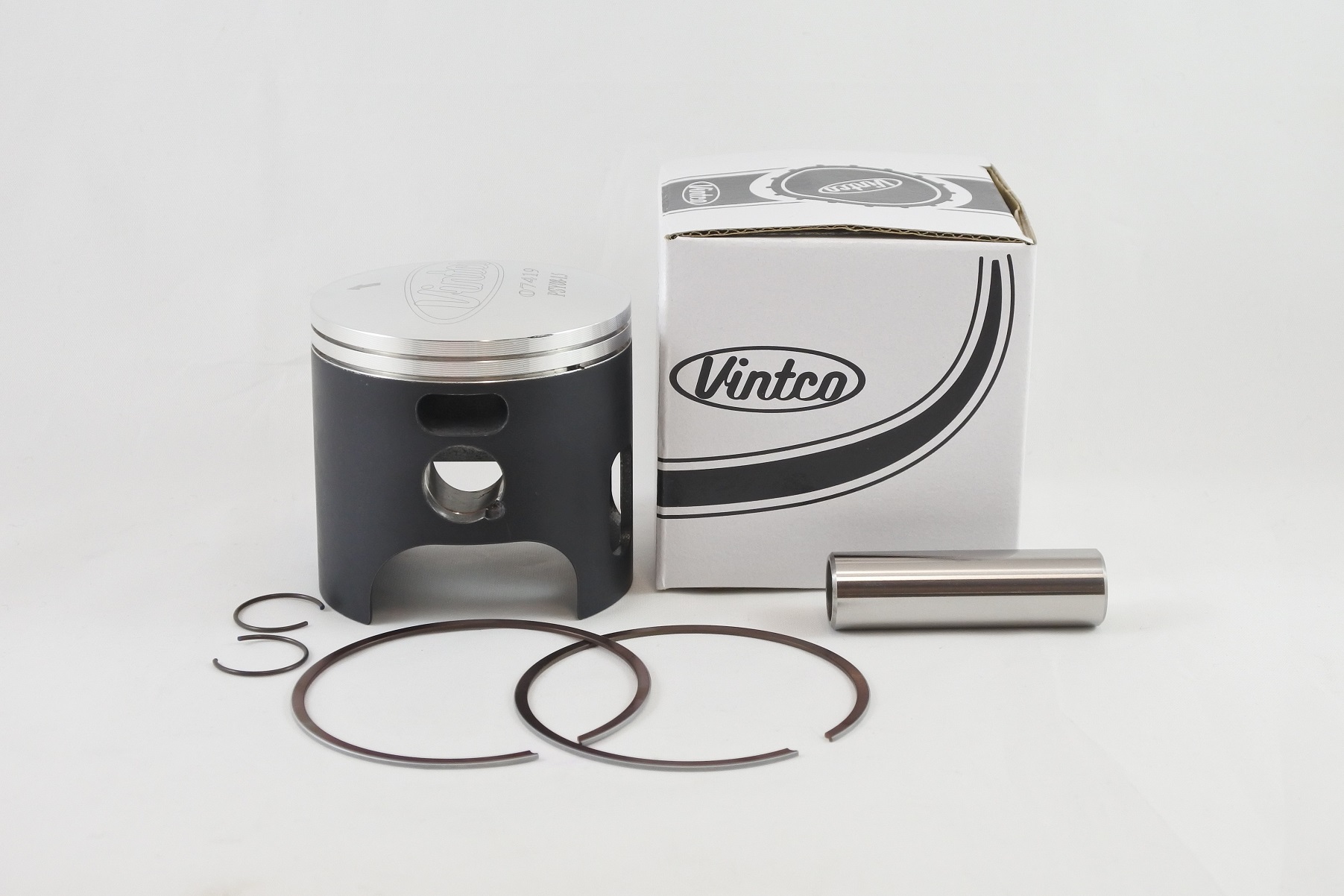 PISTON KIT 76-81 YAMAHA IT YZ 175 67.5mm 1.5mm OVER VINTCO PSY08-1.5 thumbnail 2