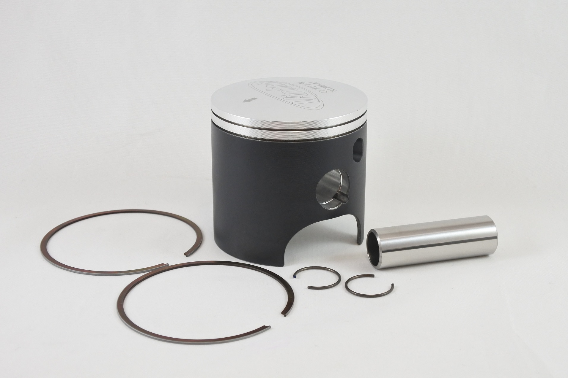 PISTON KIT 80-81 YAMAHA IT YZ 250 71.5mm 1.5mm OVER VINTCO PSY09-1.5 image 1