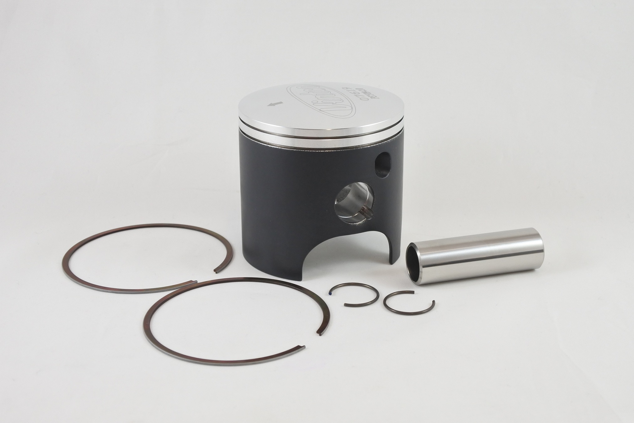 PISTON KIT 80-81 YAMAHA IT YZ 250 72.0mm 2.0mm OVER VINTCO PSY09-2.0 image 1