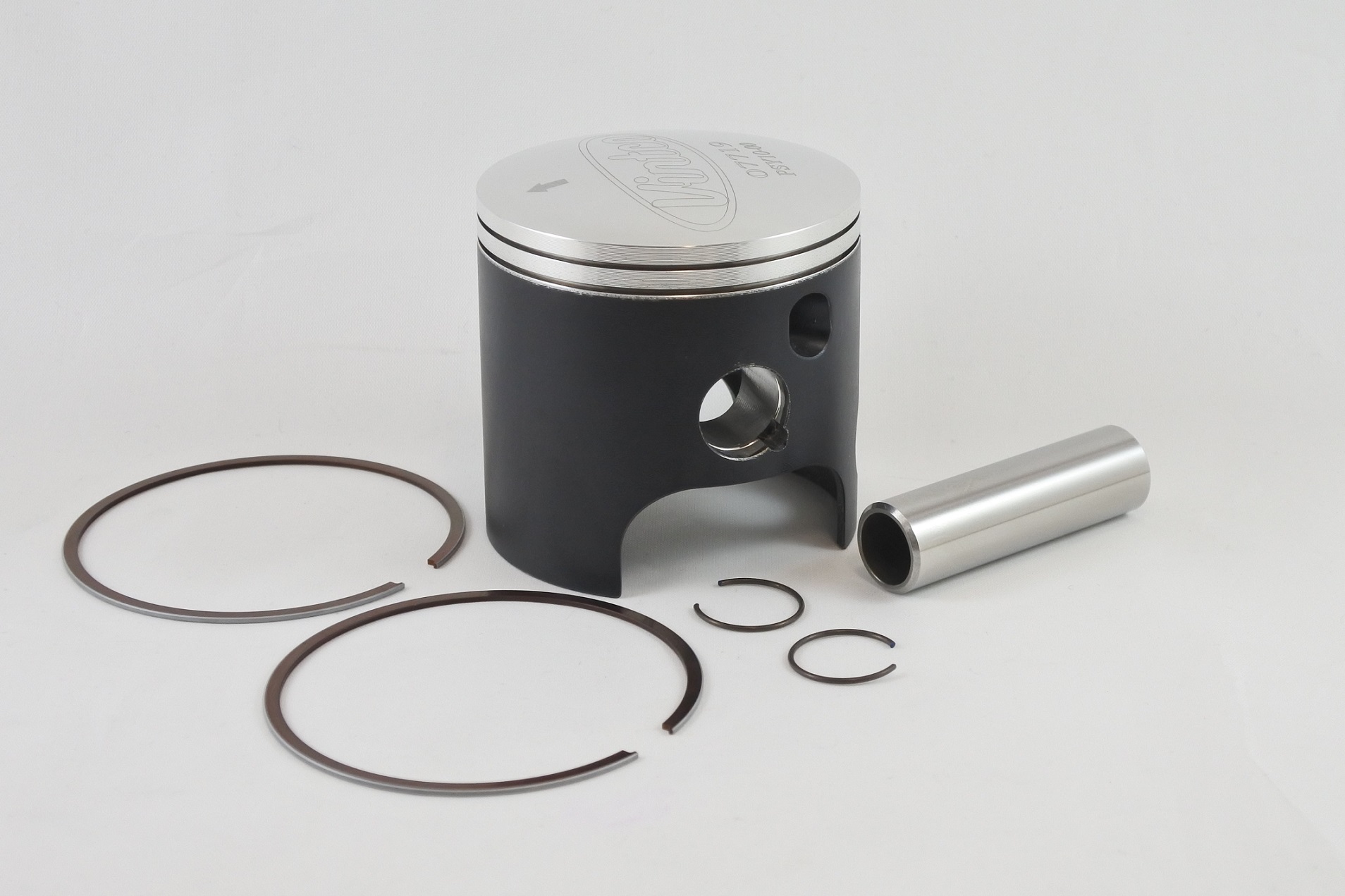 PISTON KIT 79-81 YAMAHA DT MX 175 66.0mm STANDARD VINTCO PSY10-00 image 1