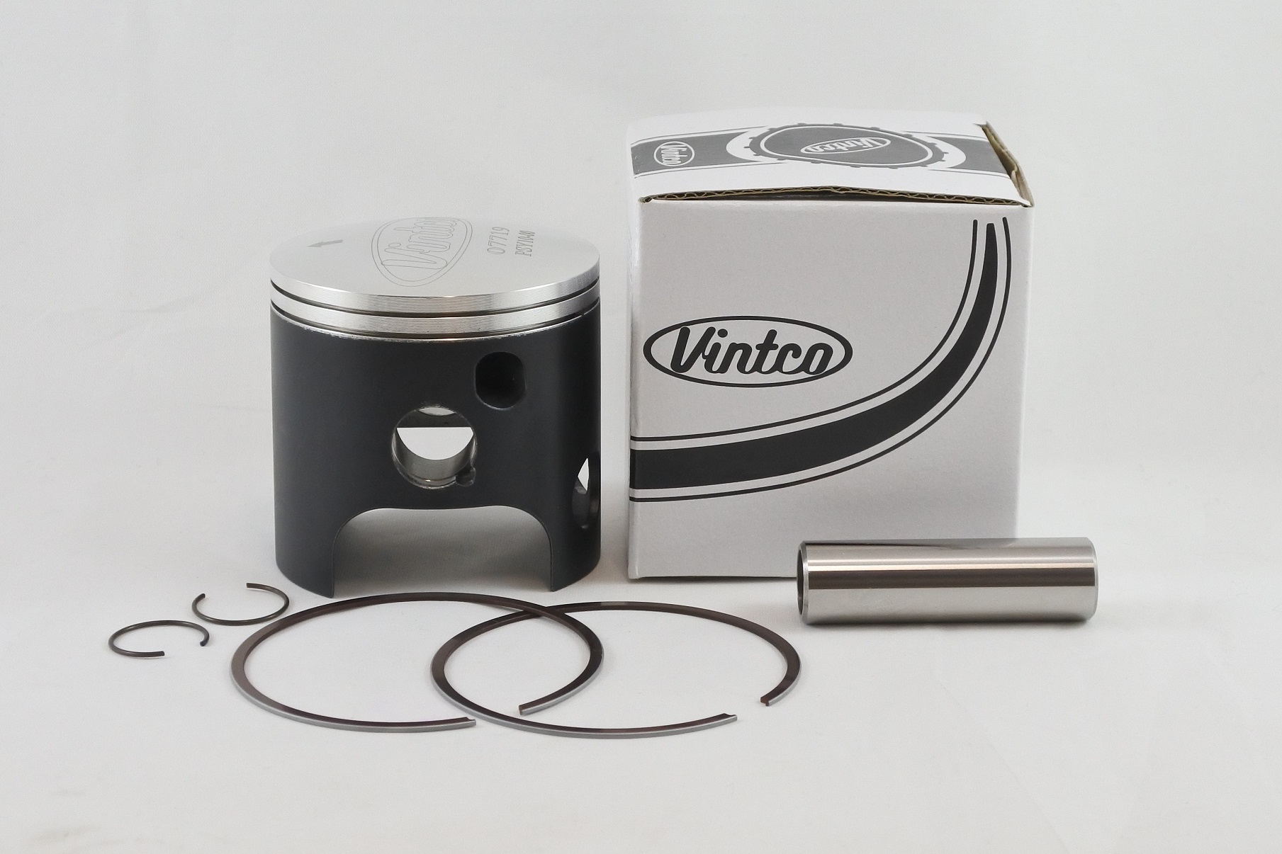 PISTON KIT 79-81 YAMAHA DT MX 175 66.0mm STANDARD VINTCO PSY10-00 thumbnail 2