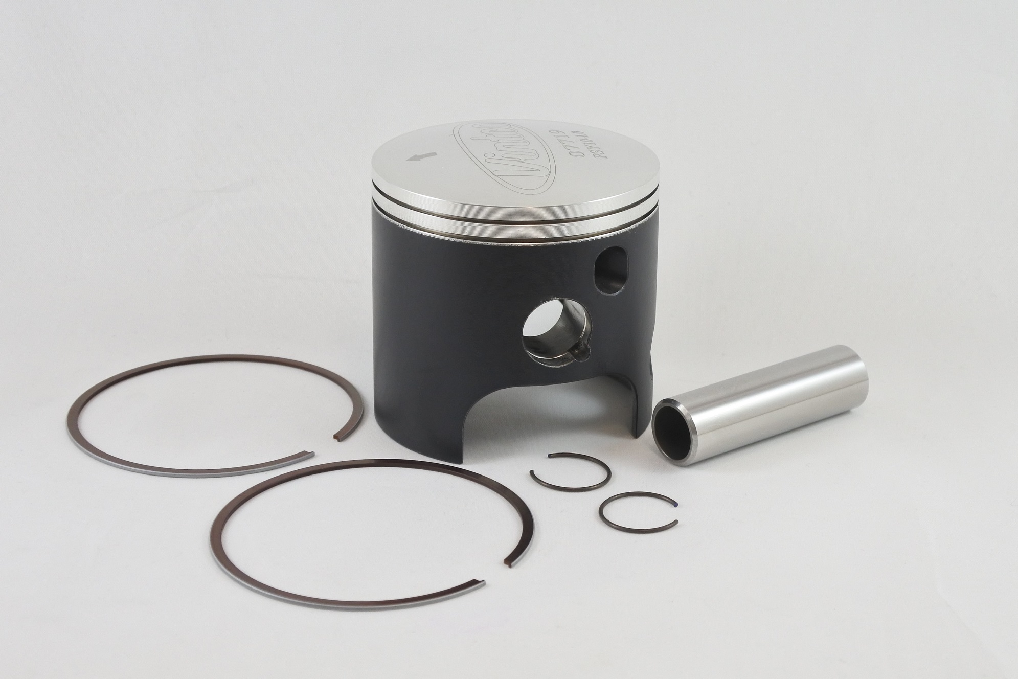 PISTON KIT 79-81 YAMAHA DT MX 175 67.0mm 1.0mm OVER VINTCO PSY10-1.0 image 1