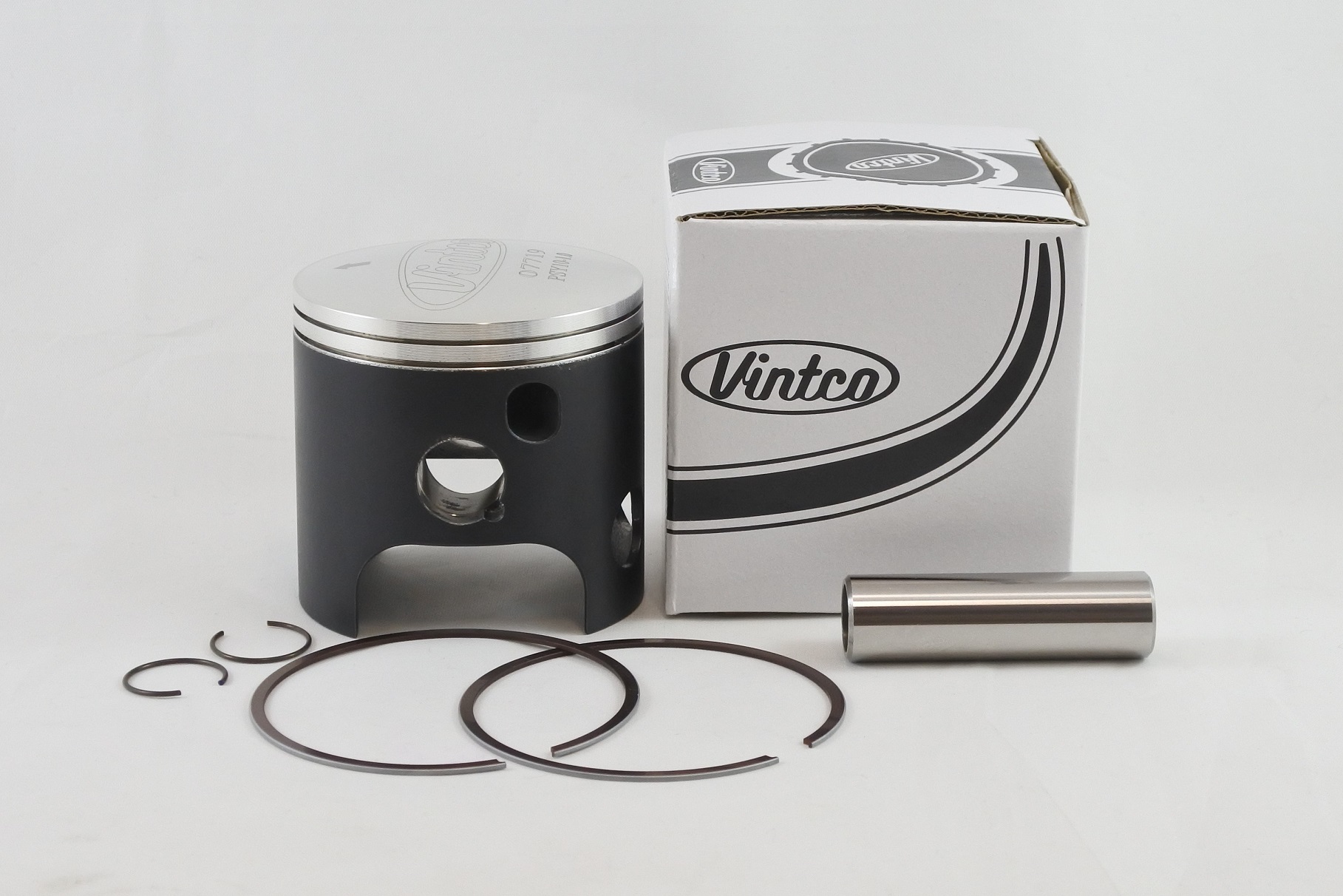 PISTON KIT 79-81 YAMAHA DT MX 175 67.0mm 1.0mm OVER VINTCO PSY10-1.0 thumbnail 2