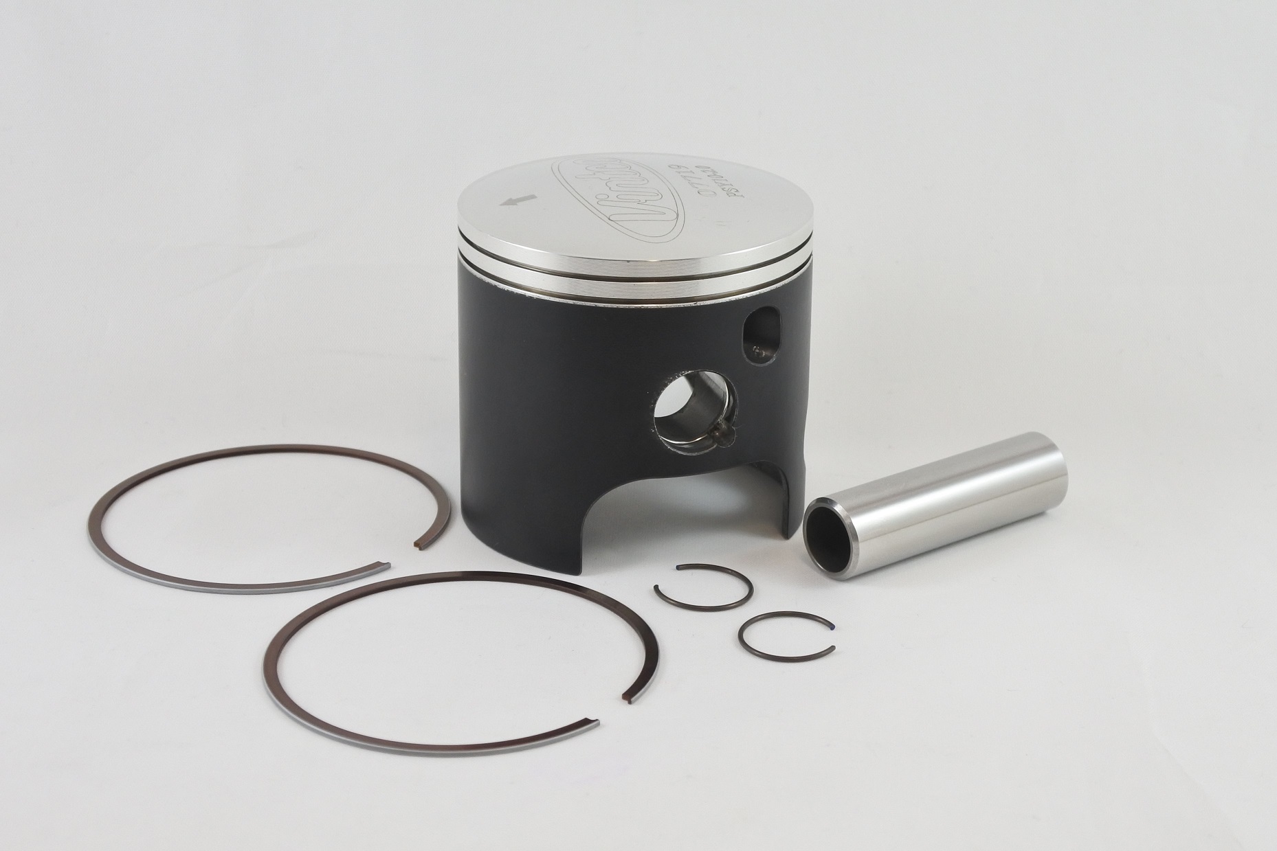 PISTON KIT 79-81 YAMAHA DT MX 175 68.0mm 2.0mm OVER VINTCO PSY10-2.0 image 1