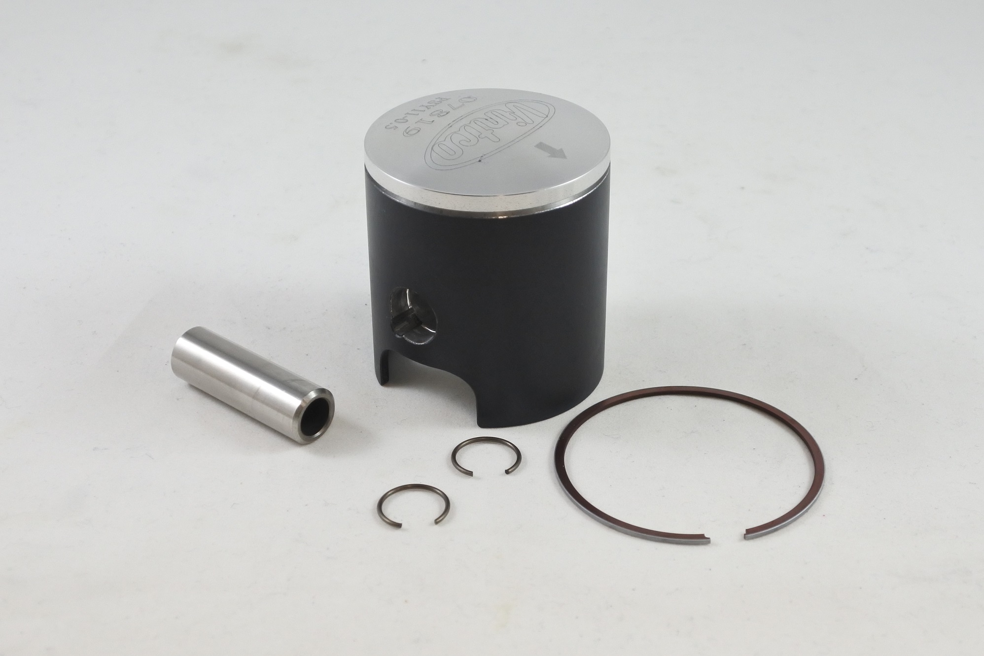 PISTON KIT 76-80 YAMAHA YZ 80 49.5mm 0.5mm OVER VINTCO PSY11-0.5 image 1