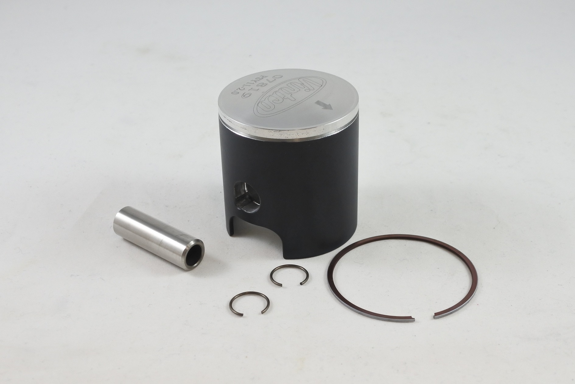 PISTON KIT 76-80 YAMAHA YZ 80 51mm 2.0mm OVER VINTCO PSY11-2.0 image 1