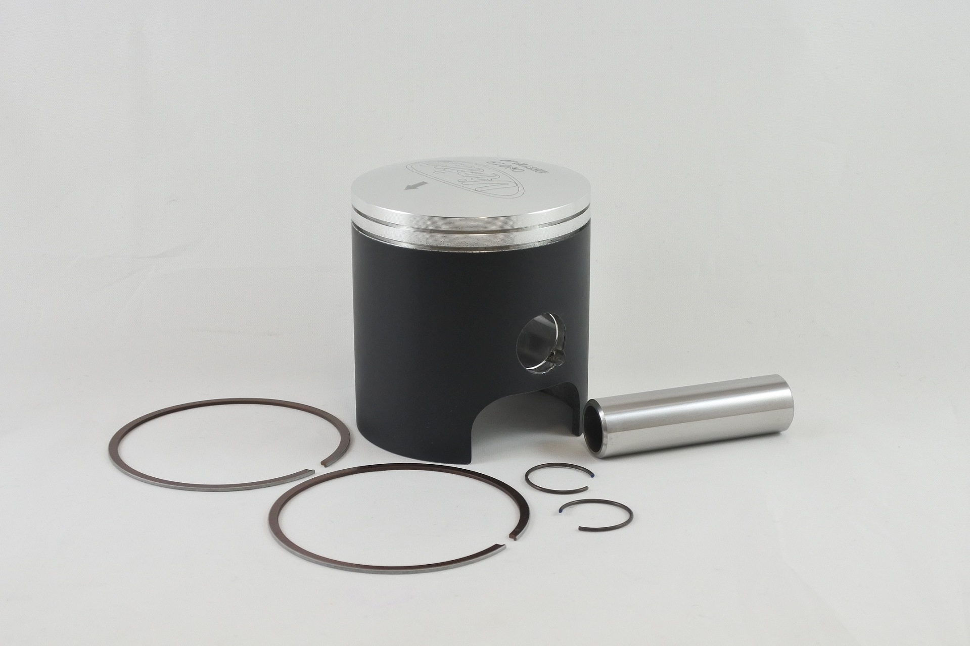 PISTON KIT 73-75 YAMAHA R5 350 65.0mm 1.0mm OVER VINTCO PSY13-1.0 image 1