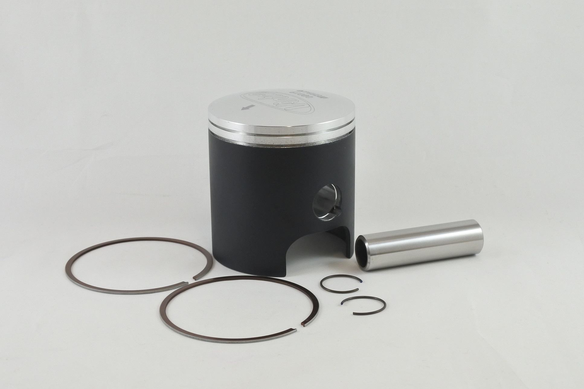 PISTON KIT 73-75 YAMAHA R5 350 65.5mm 1.5mm OVER VINTCO PSY13-1.5 image 1