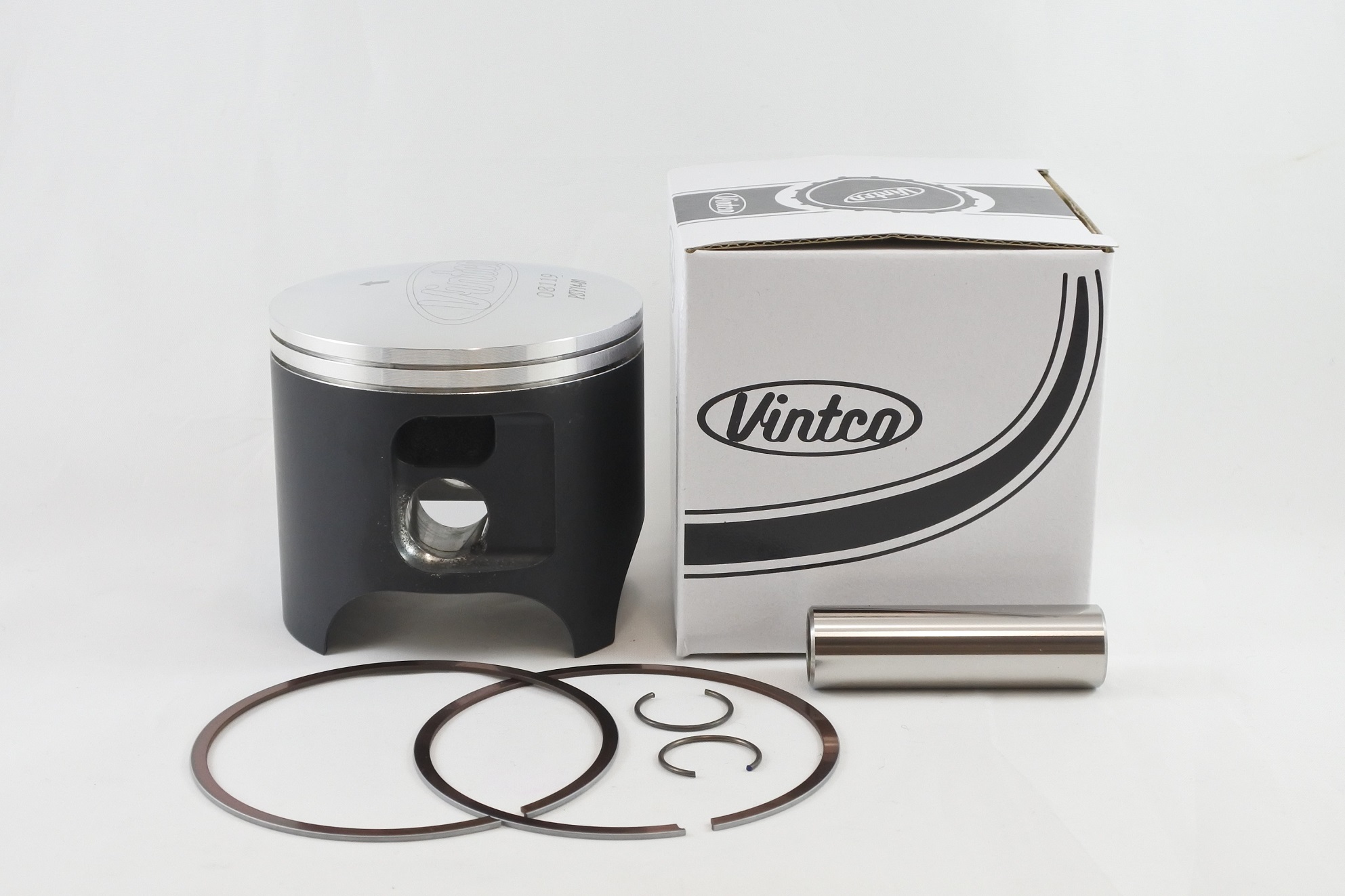 PISTON KIT 75-78 YAMAHA DT MX 400 85.0mm STANDARD VINTCO PSY14-00 thumbnail 2