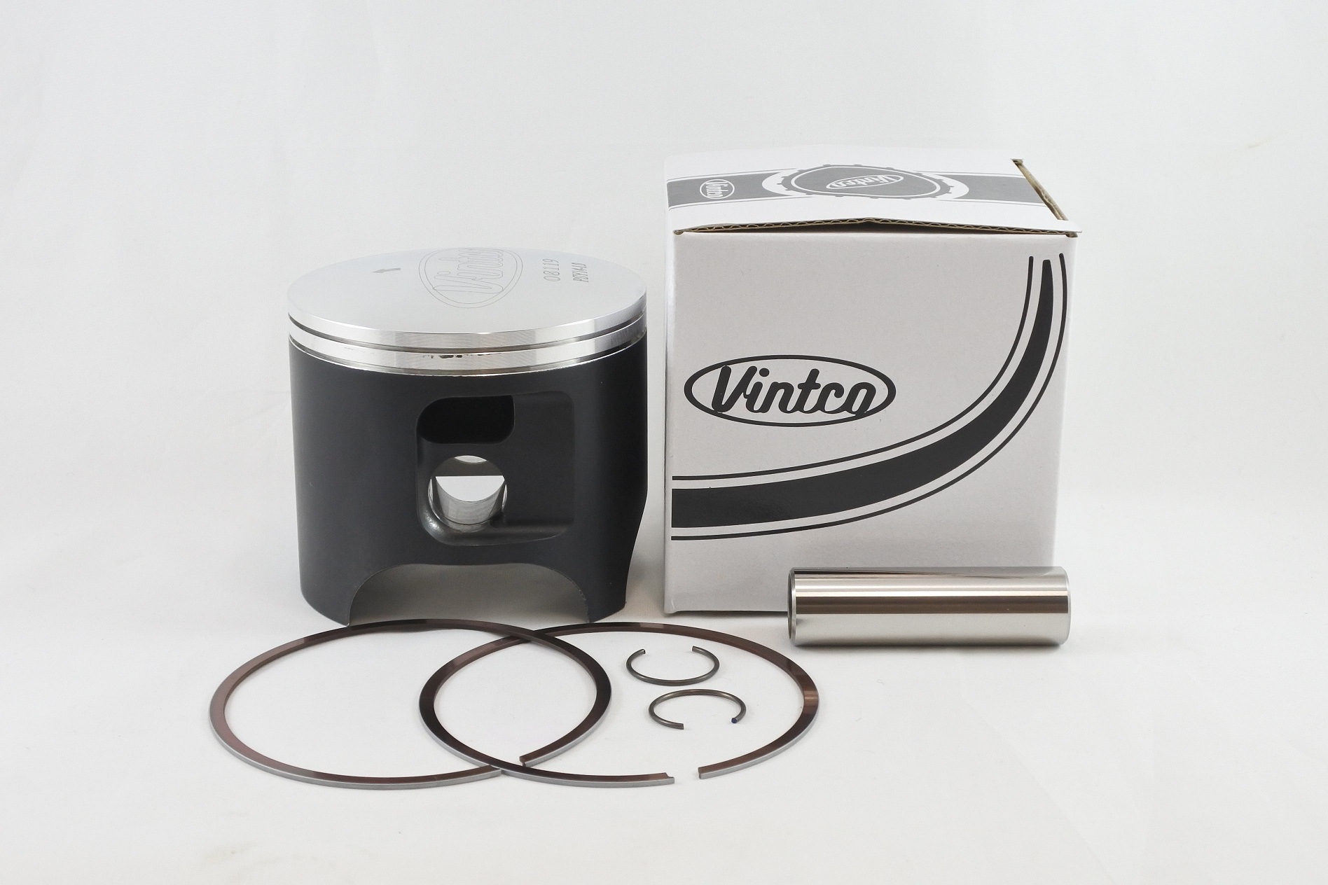 PISTON KIT 75-78 YAMAHA DT MX 400 86.0mm 1.0mm OVER VINTCO PSY14-1.0 thumbnail 2