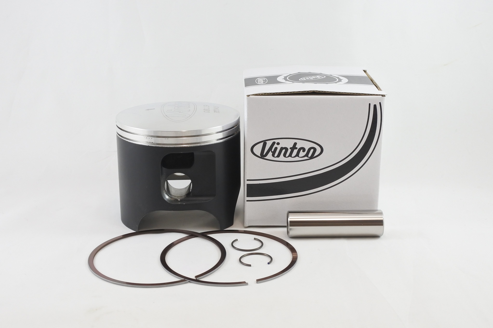 PISTON KIT 75-78 YAMAHA DT MX 400 86.5mm 1.5mm OVER VINTCO PSY14-1.5 thumbnail 2