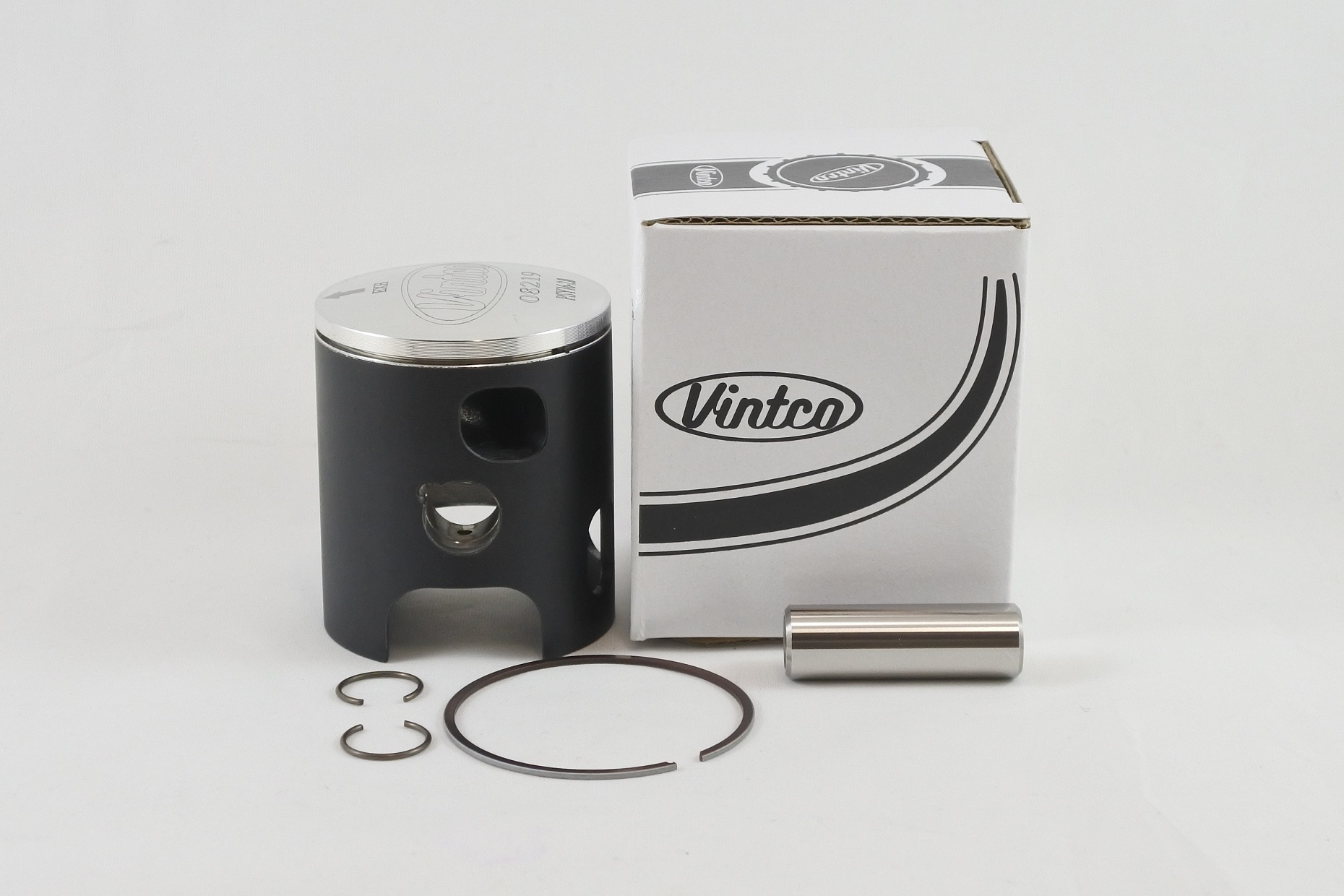 PISTON KIT 73-82 YAMAHA GT MX 1 LB IIA TY YZ 80 49.0mm VINTCO PSY16-2.0 thumbnail 2