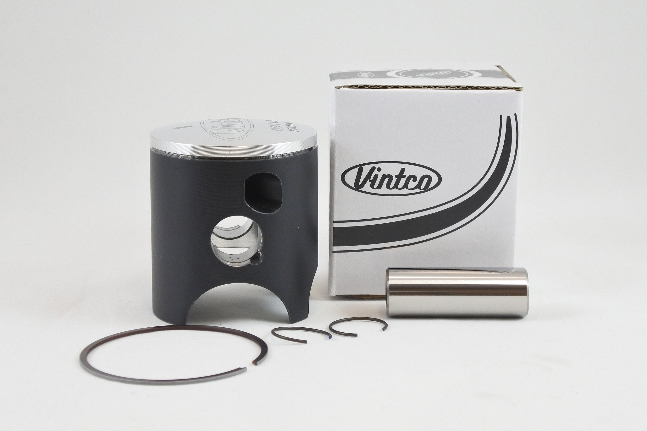 PISTON KIT 73-75 YAMAHA RD 250 54.5mm 0.5mm OVER VINTCO PSY17-0.5 thumbnail 2