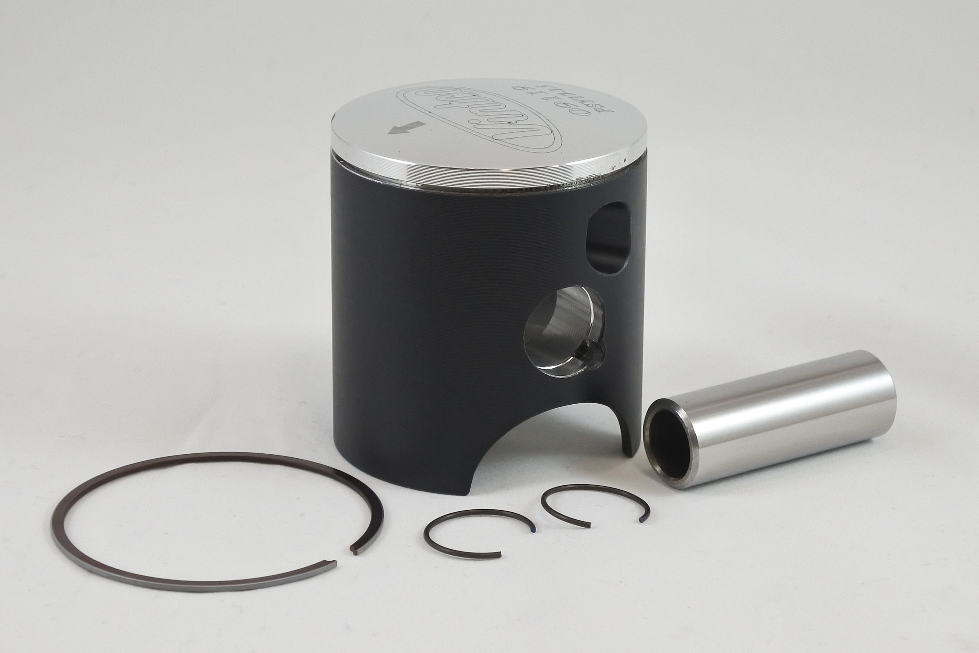PISTON KIT 73-75 YAMAHA RD 250 55.5mm 1.5mm OVER VINTCO PSY17-1.5 image 1