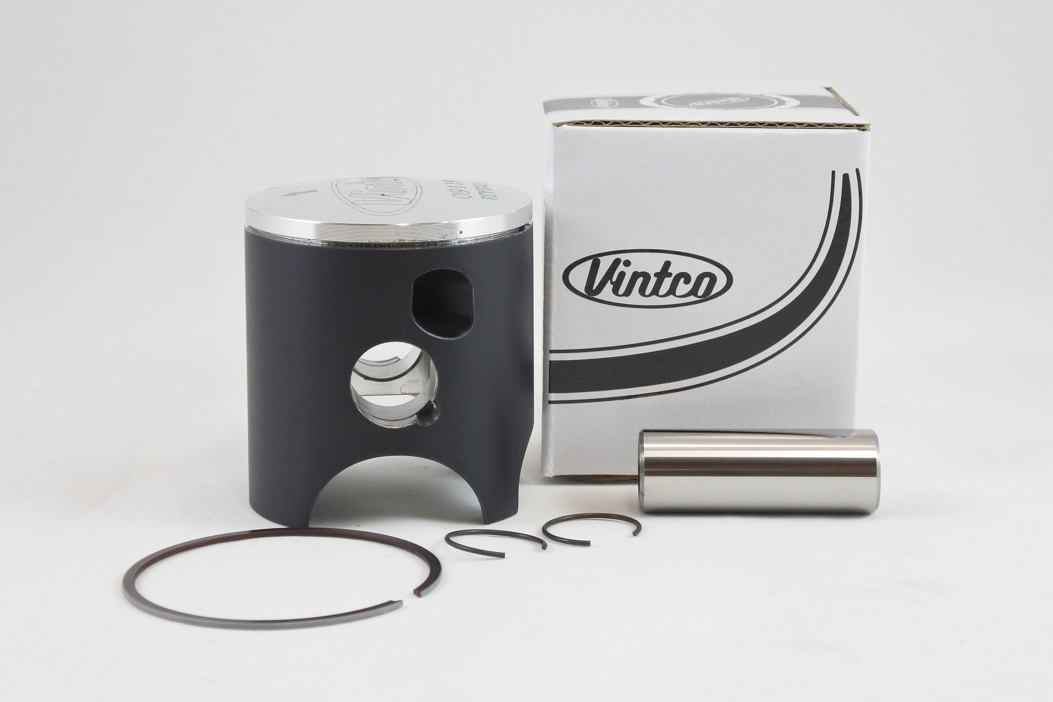 PISTON KIT 73-75 YAMAHA RD 250 55.5mm 1.5mm OVER VINTCO PSY17-1.5 thumbnail 2