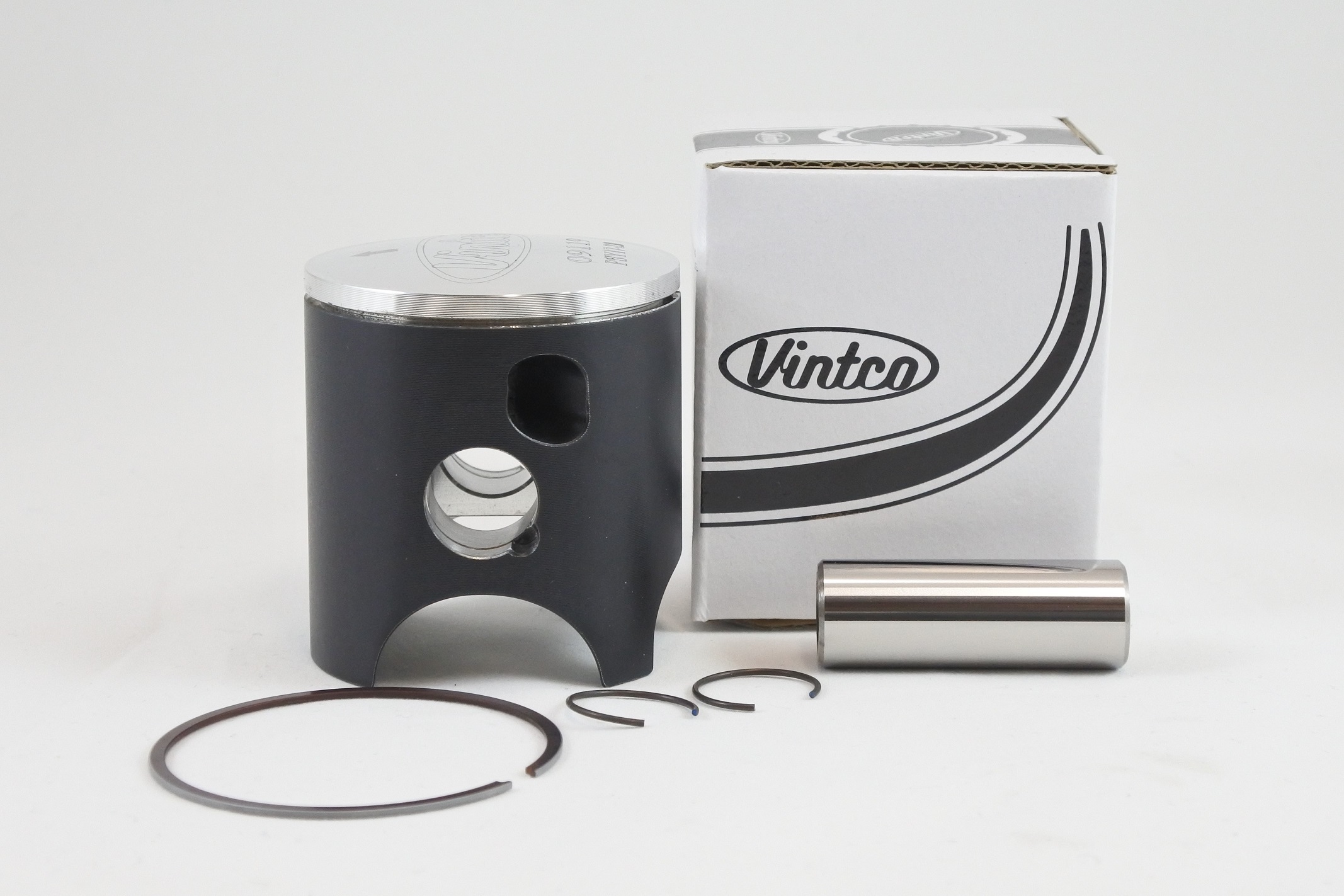 PISTON KIT 73-75 YAMAHA RD 250 56.0mm 2.0mm OVER VINTCO PSY17-2.0 thumbnail 2