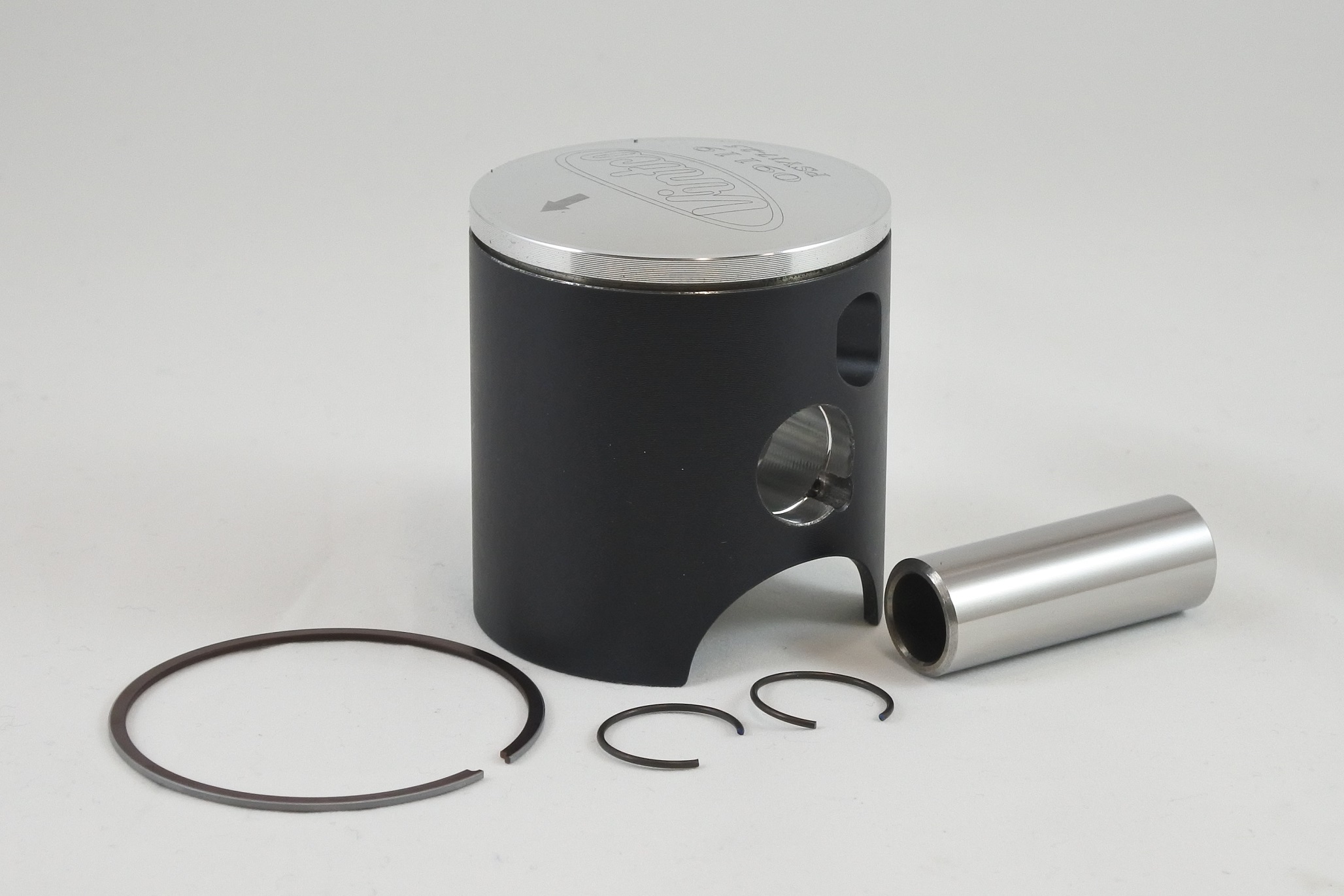 PISTON KIT 73-75 YAMAHA RD 250 56.5mm 2.5mm OVER VINTCO PSY17-2.5 image 1