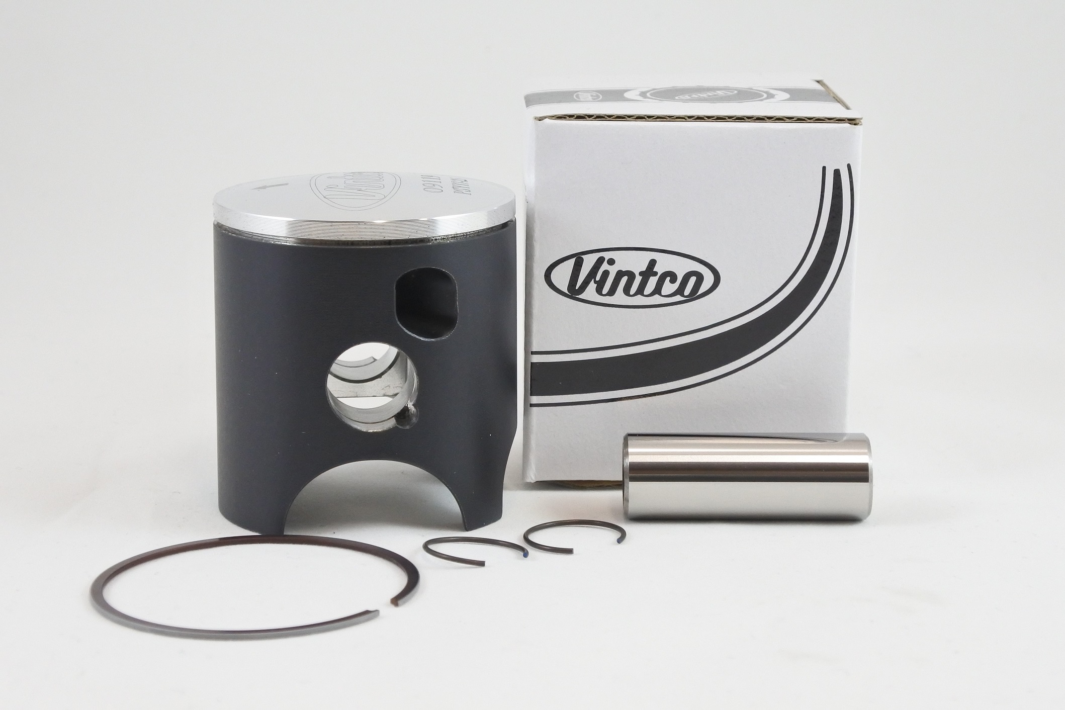 PISTON KIT 73-75 YAMAHA RD 250 56.5mm 2.5mm OVER VINTCO PSY17-2.5 thumbnail 2