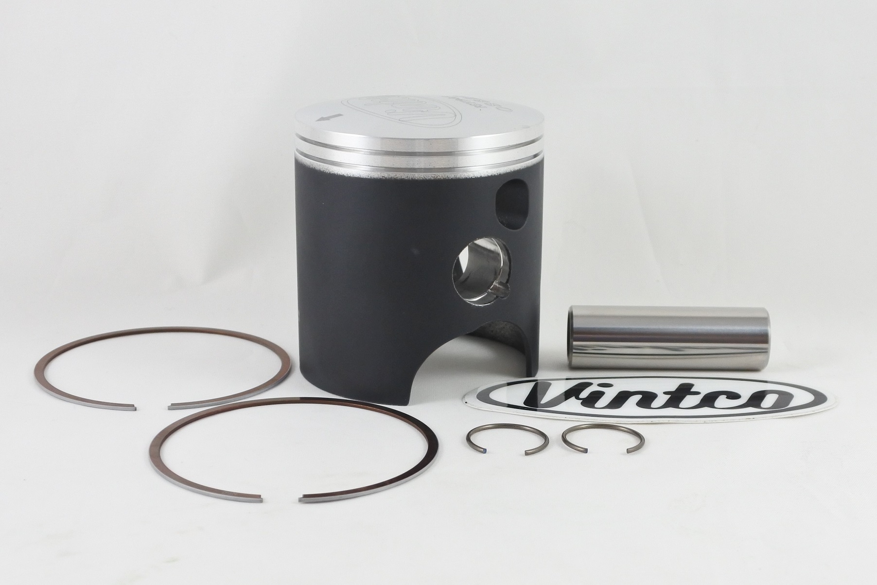 PISTON KIT 83-83 YAMAHA IT 250 68.5mm 0.5mm OVER VINTCO PSY19-0.5 image 1