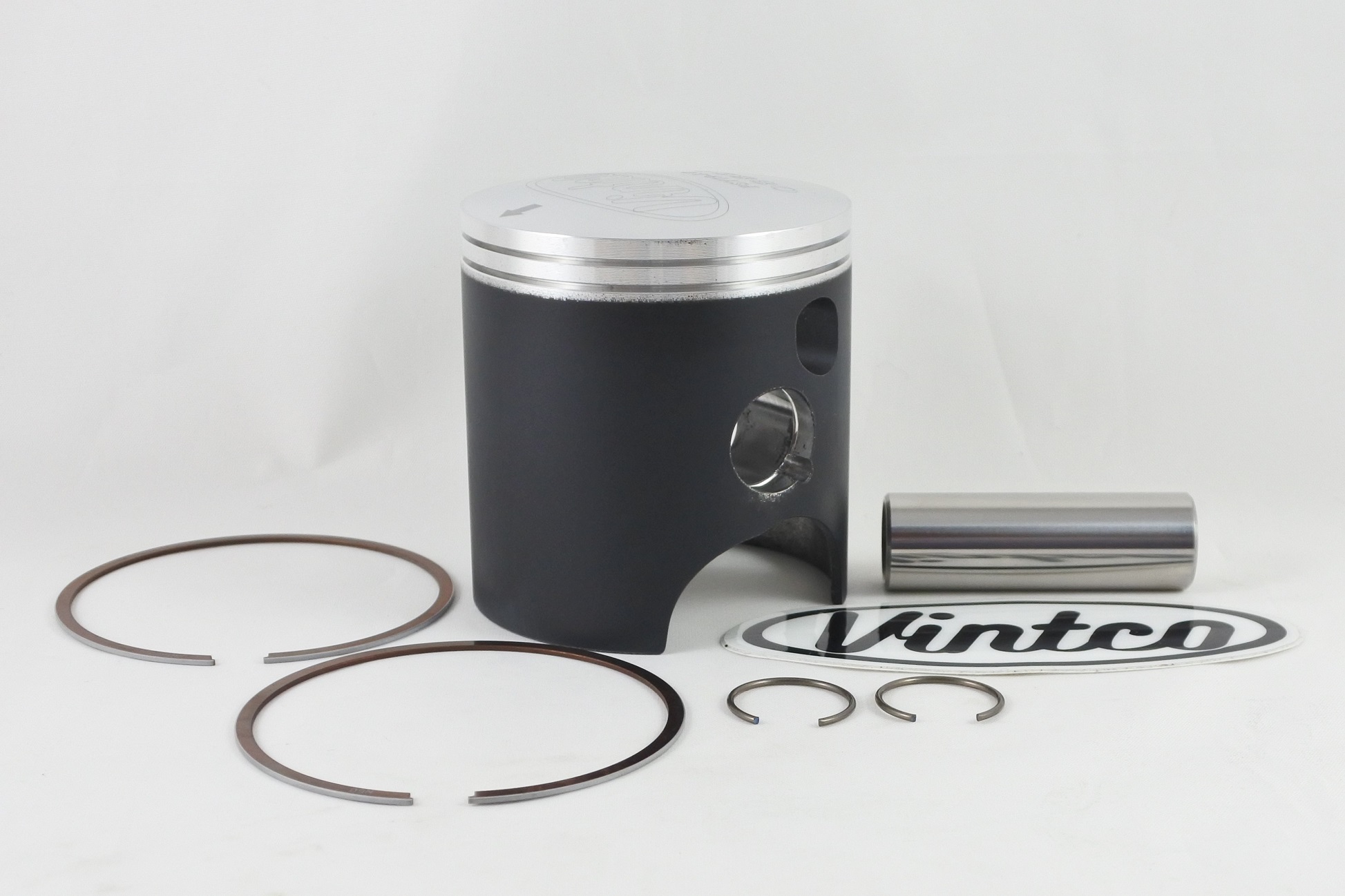 PISTON KIT 83-83 YAMAHA IT 250 69mm 1.0mm OVER VINTCO PSY19-1.0 image 1