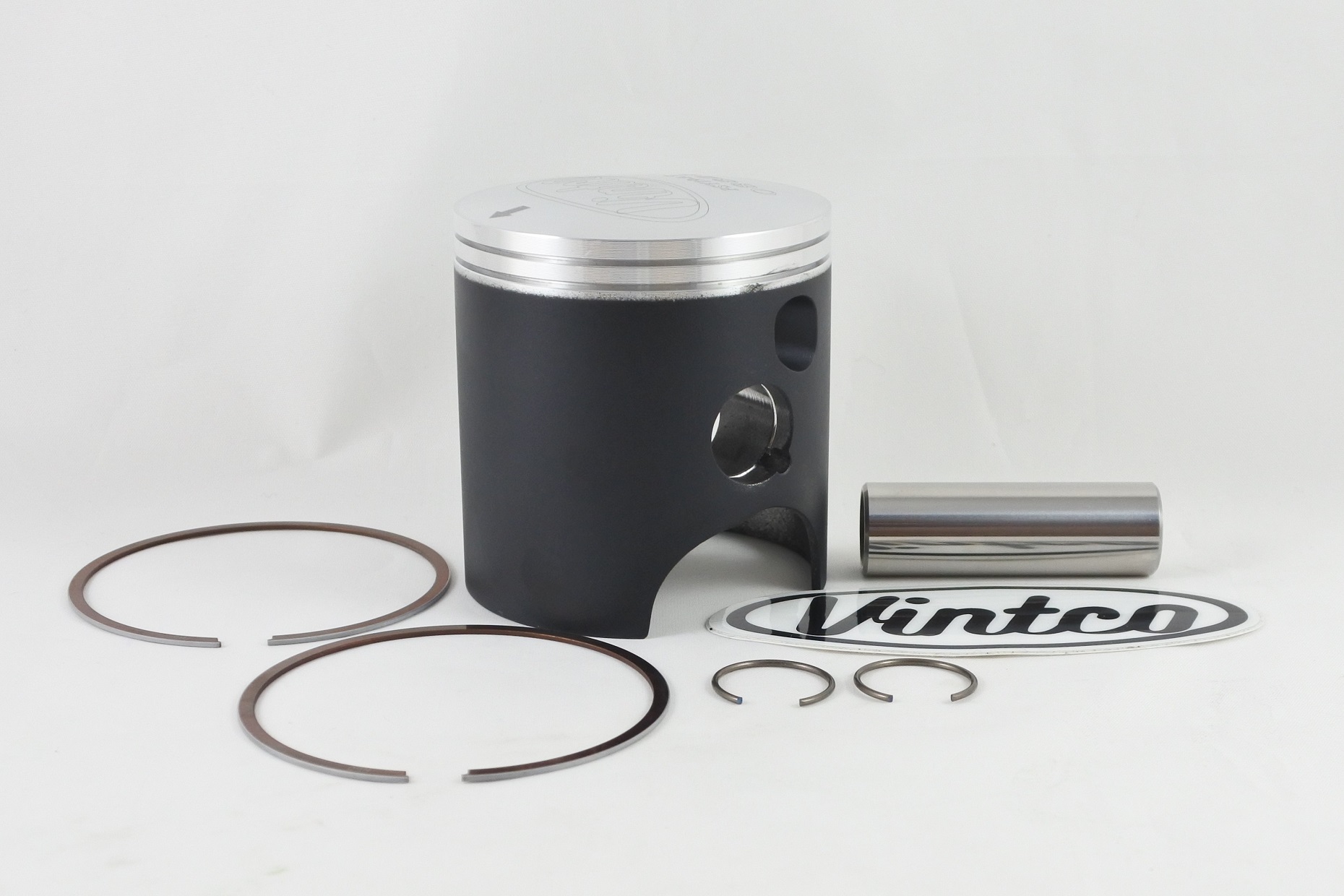 PISTON KIT 83-83 YAMAHA IT 250 69.5mm 1.5mm OVER VINTCO PSY19-1.5 image 1
