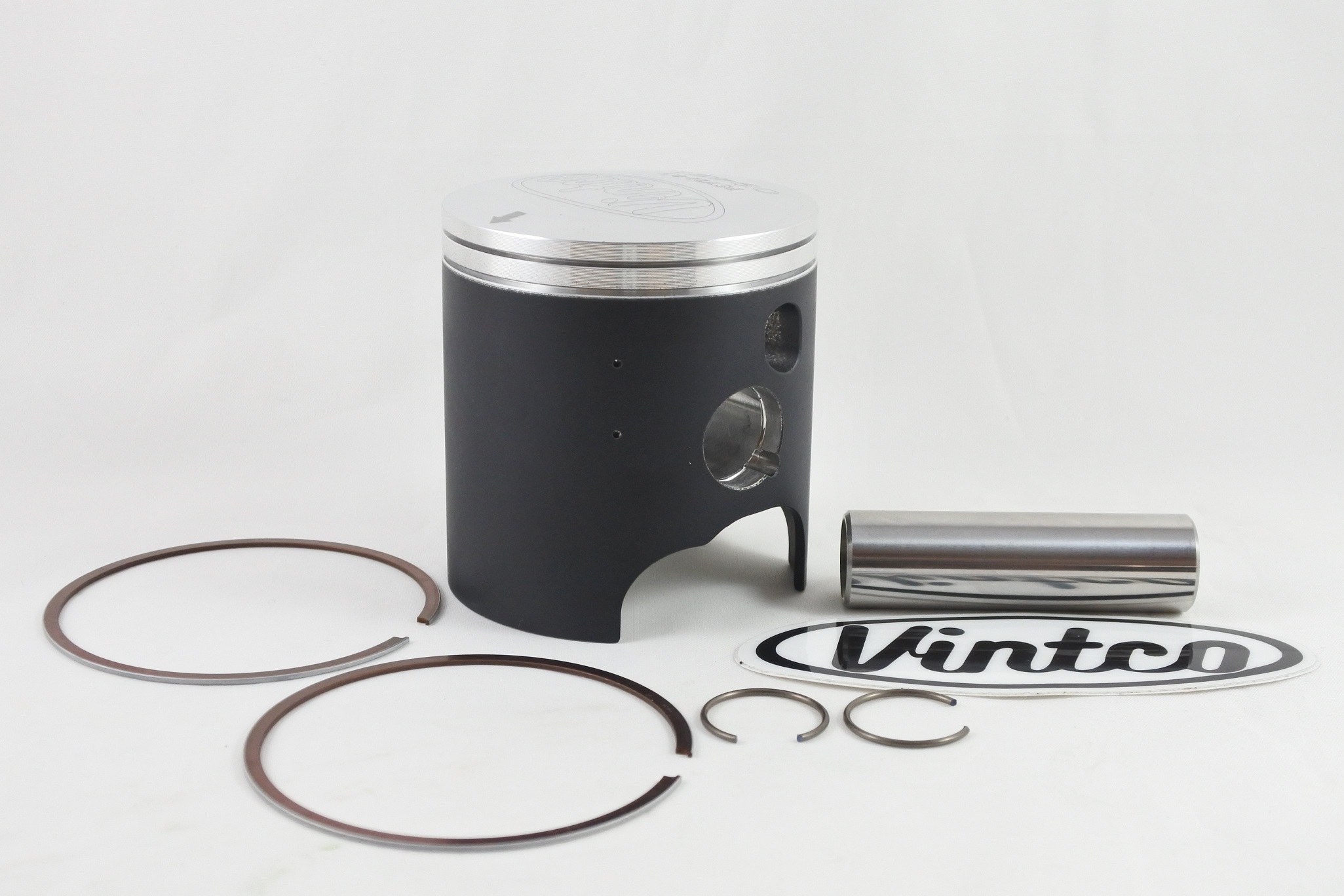 PISTON KIT 91-91 YAMAHA YZ WR 250 68.5mm 0.5mm OVER VINTCO PSY21-0.5 image 1