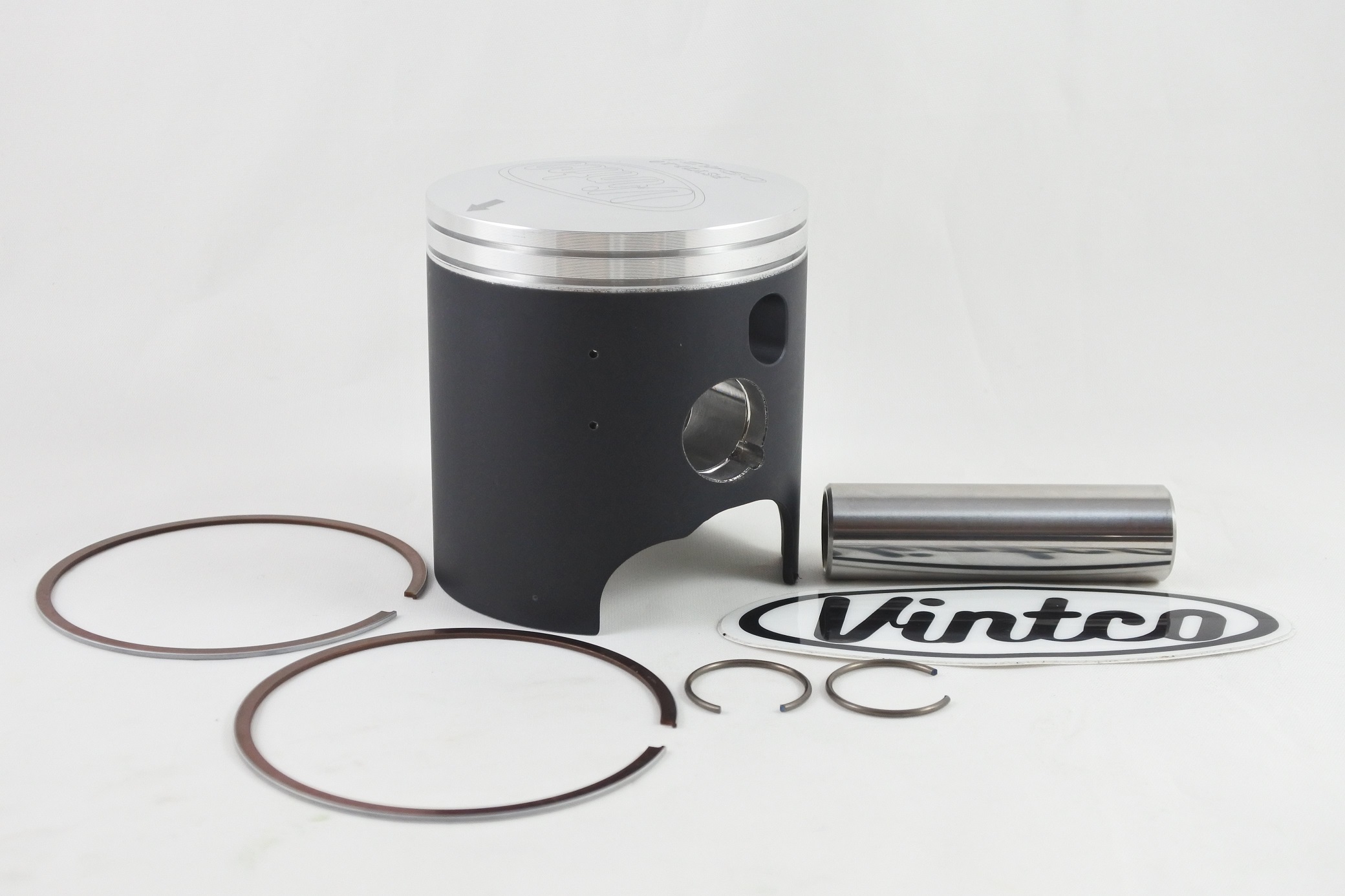 PISTON KIT 91-91 YAMAHA YZ WR 250 69mm 1.0mm OVER VINTCO PSY21-1.0 image 1