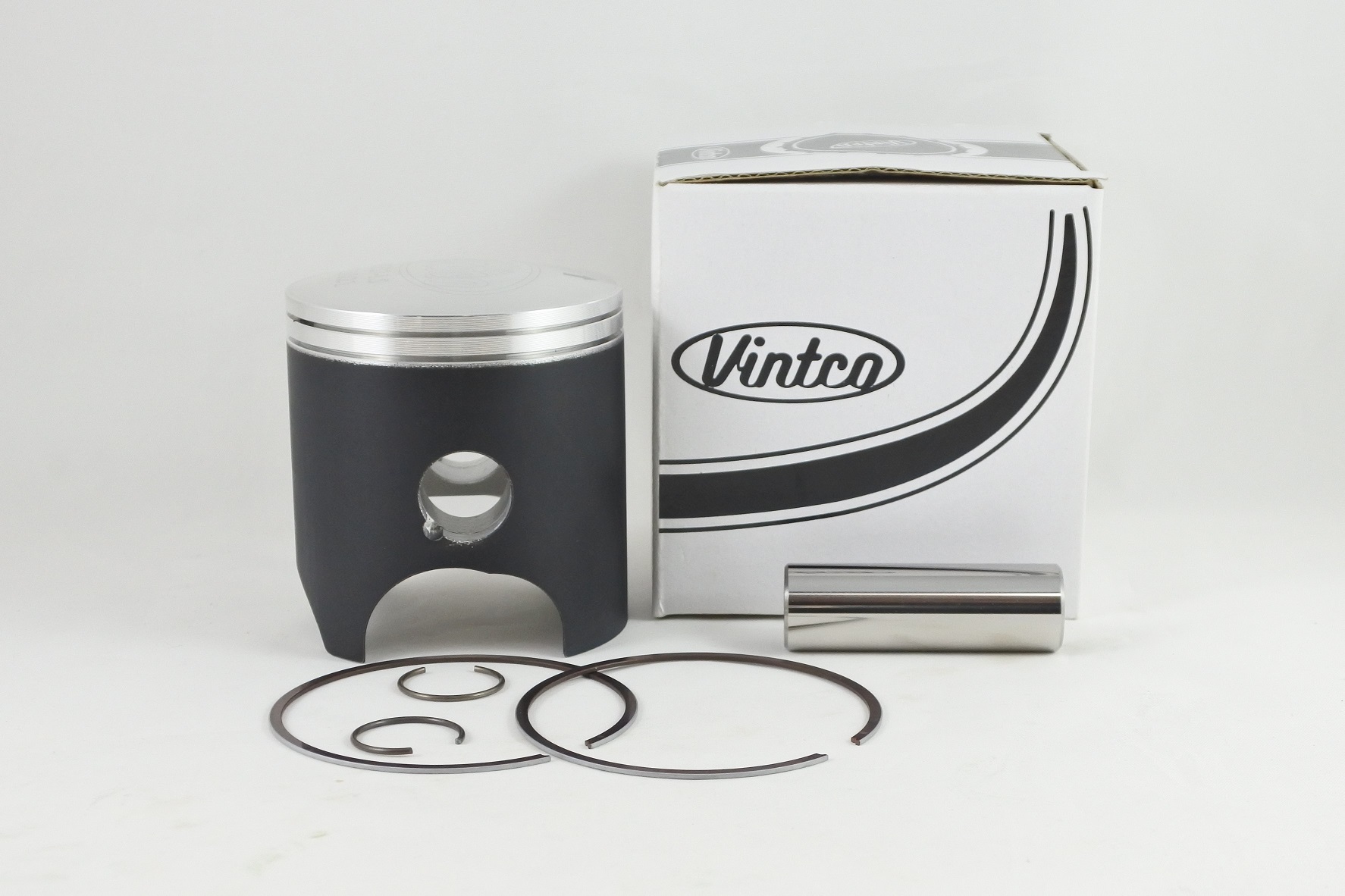 PISTON KIT 82-87 YAMAHA IT YZ 175 250 69.5mm 1.5mm OVER VINTCO PSY27-1.5 thumbnail 2