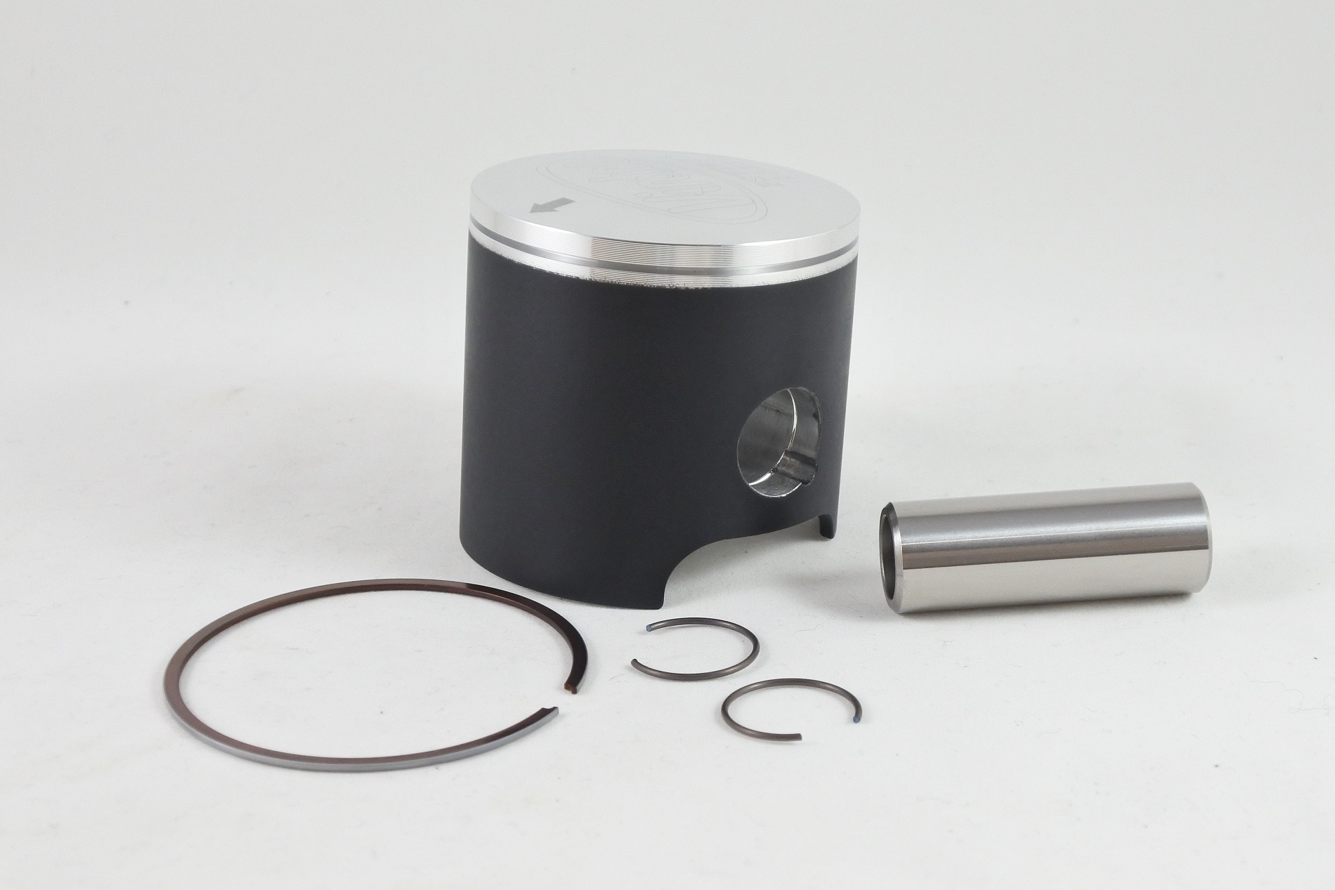 PISTON KIT 86-88 YAMAHA YZ 125 57.5mm 1.5mm OVER VINTCO PSY29-1.5 image 1