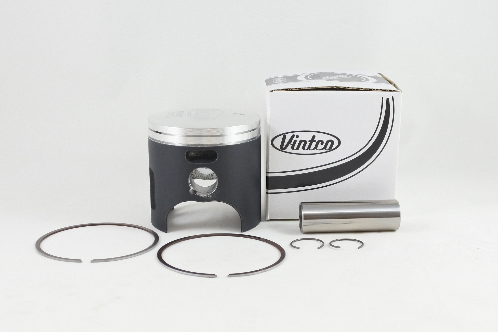 PISTON KIT 82-83 YAMAHA IT 175 67MM 1.0MM OVER VINTCO PSY33-1.0 thumbnail 2