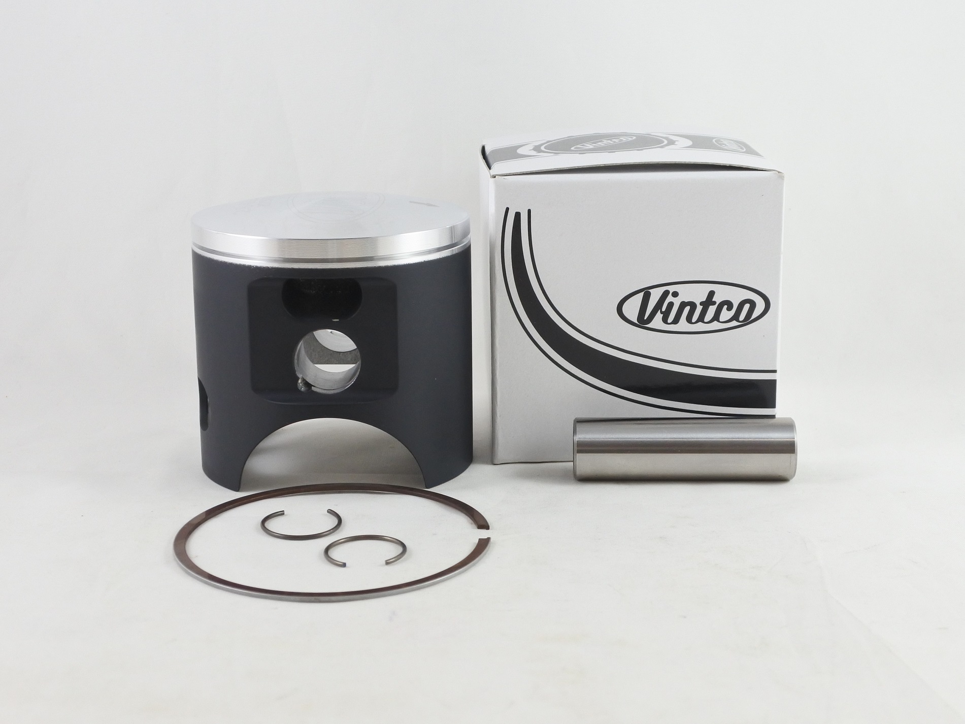 PISTON KIT 73-74 YAMAHA MX 360 81.0mm 1.0mm OVER VINTCO PSY35-1.0 thumbnail 2