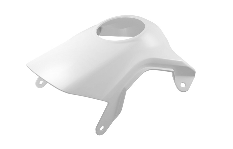 TANK COVER PLASTIC GASGAS 2024 WHITE, R-TECH R-COVSBNG0RG1 image 1