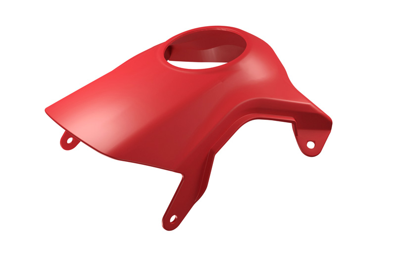 TANK COVER PLASTIC GASGAS 2024 RED, R-TECH R-COVSRGG0RG1 image 1