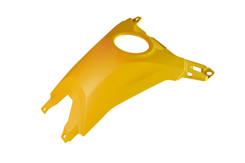 FUEL TANK COVER YAMAHA T7 700 2025 R-TECH R-COVT7GY0025 YELLOW image 1