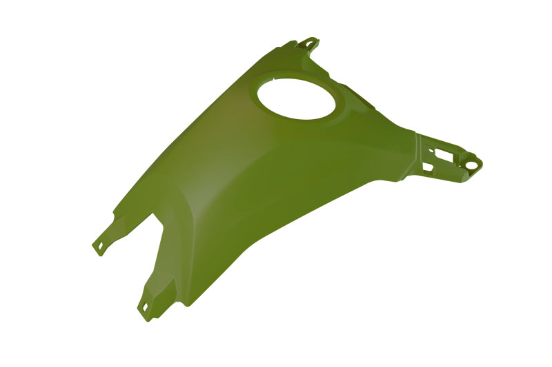 FUEL TANK COVER YAMAHA T7 700 2025 R-TECH R-COVT7VN0025 NAVY GREEN image 1