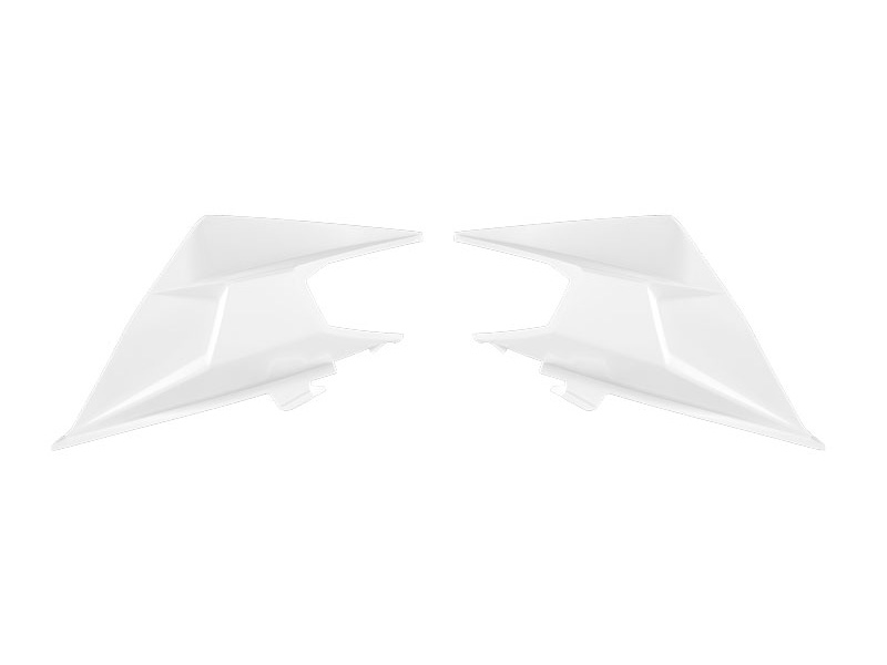 RADIATOR SCOOP UPPER KOVE 800 24-25 R-TECH R-CVKOVBNUP25 WHITE image 1